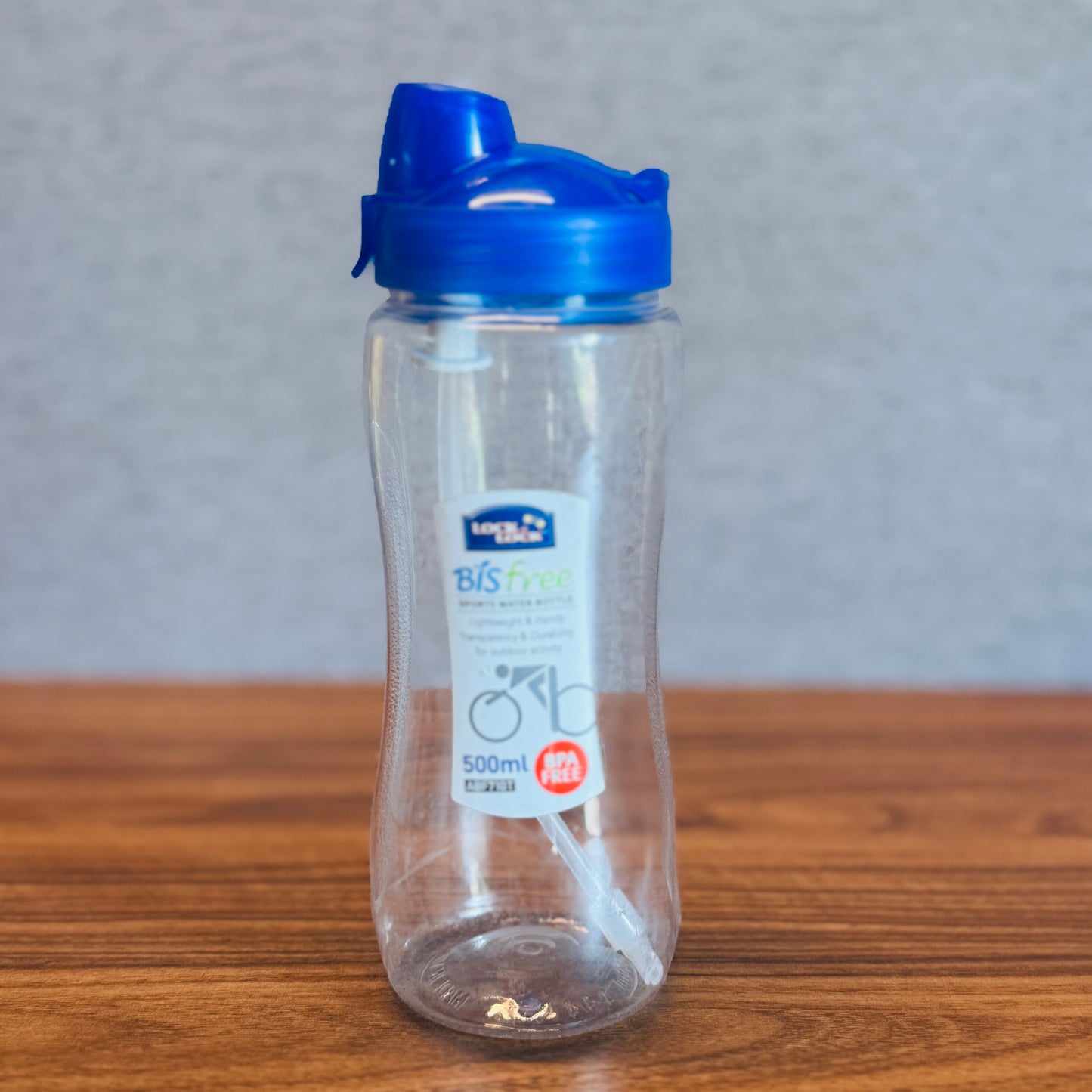 Bisfree Sports Water Bottle 500Ml With Straw