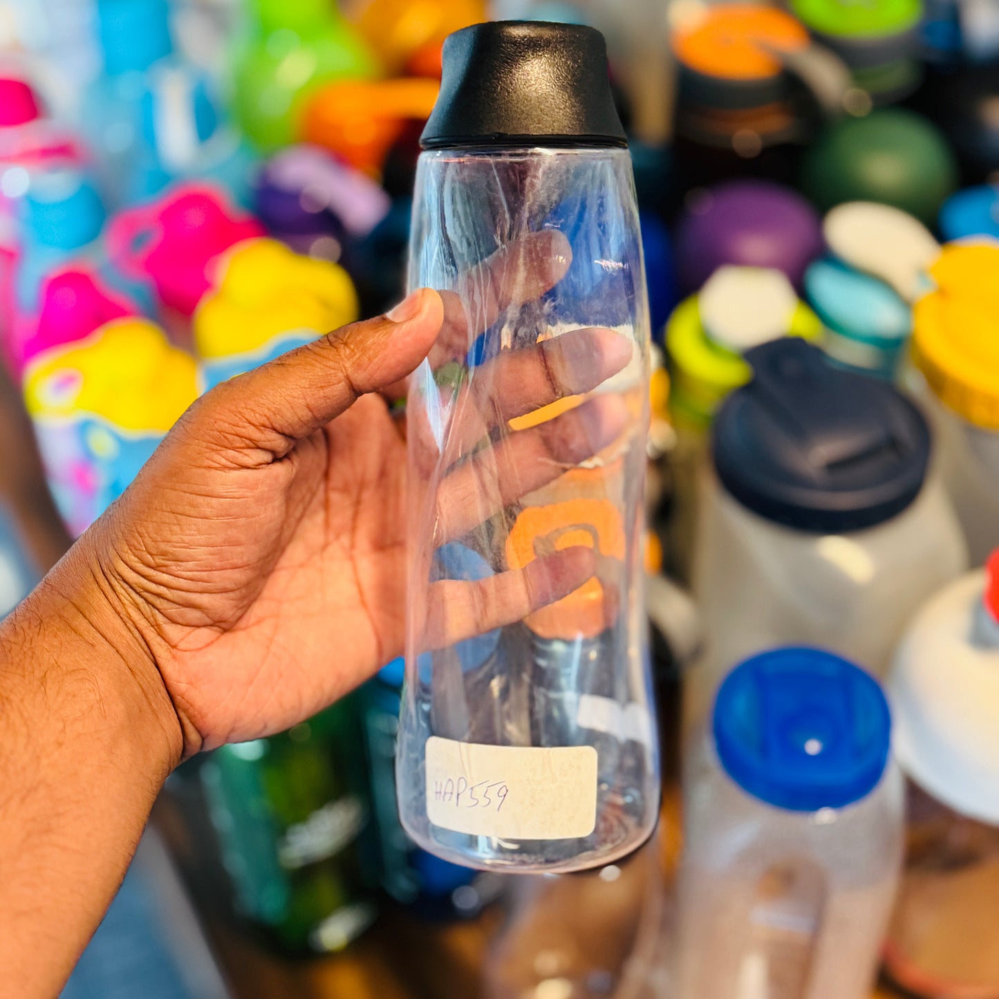 Iceberg Water Bottle Black 560Ml