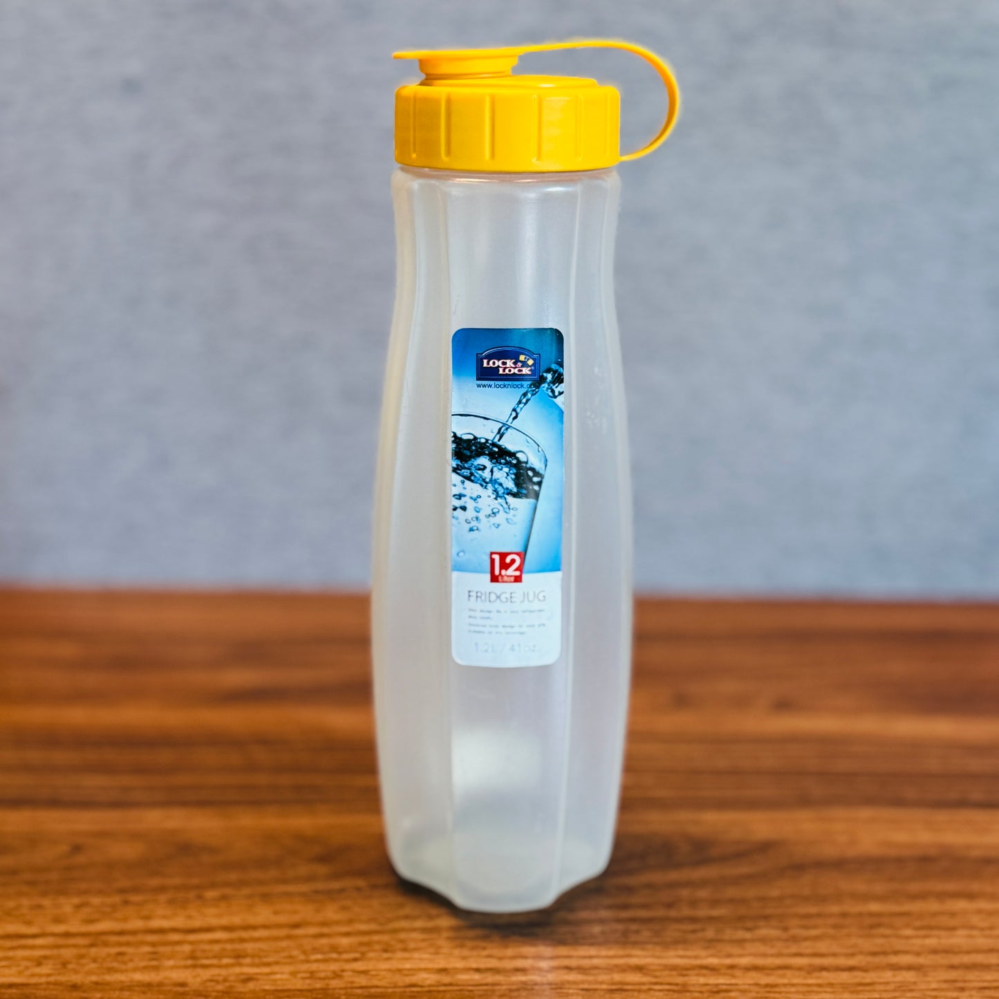 Slim Water Bottle 1.2L (Yellow)
