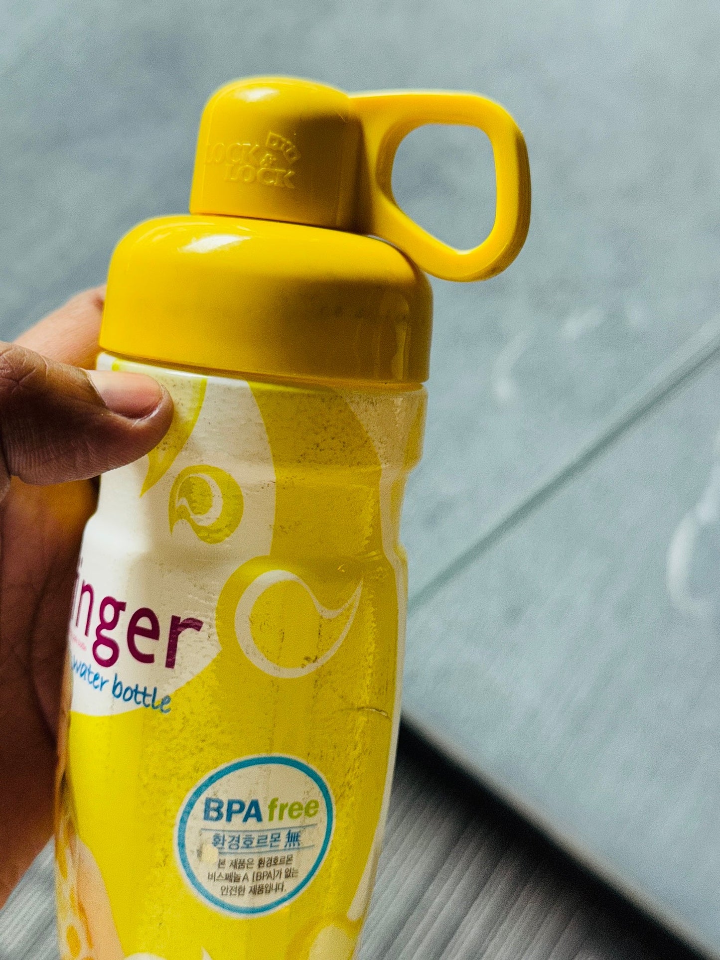 Finger Water Bottle