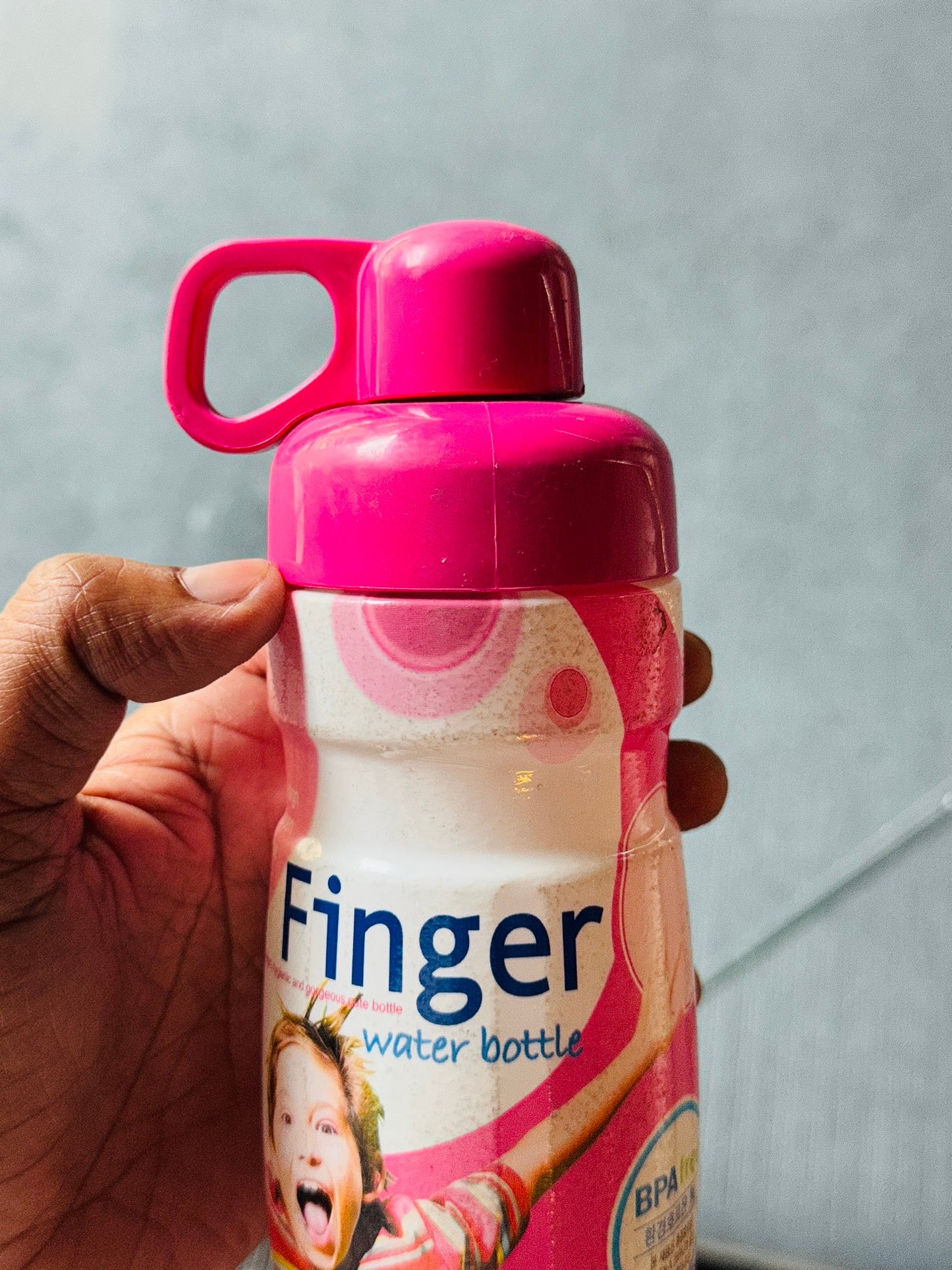 Finger Water Bottle