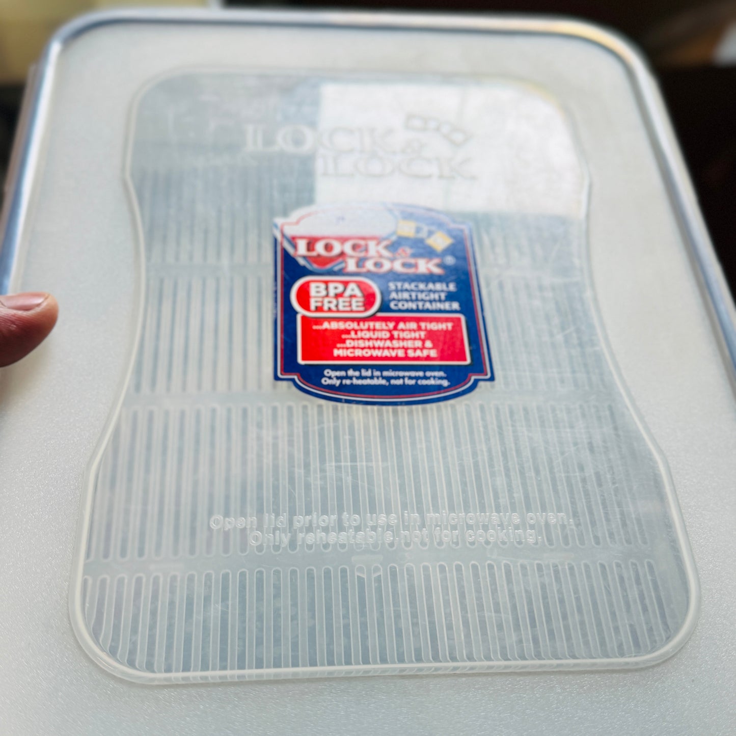 Rect Tall Food Container