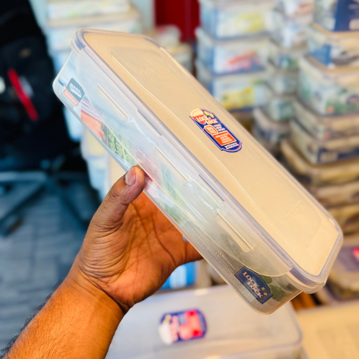 Food Rect. Container / Divider