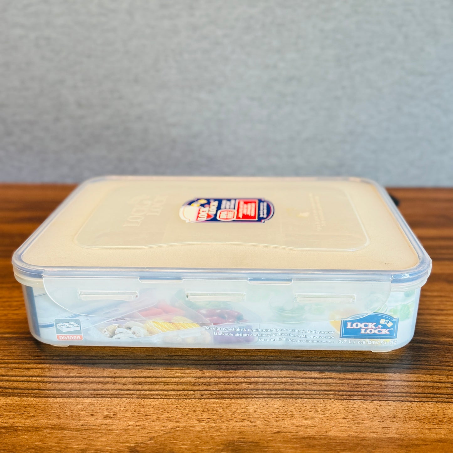 Food Rect. Container / Divider