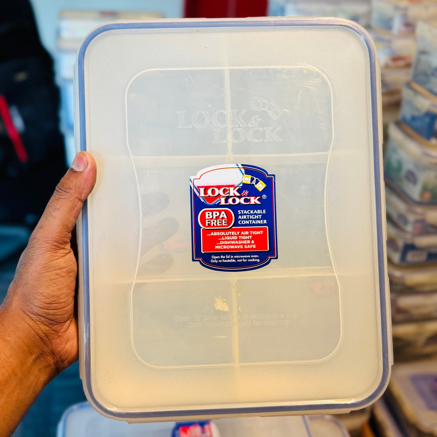 Food Rect. Container / Divider