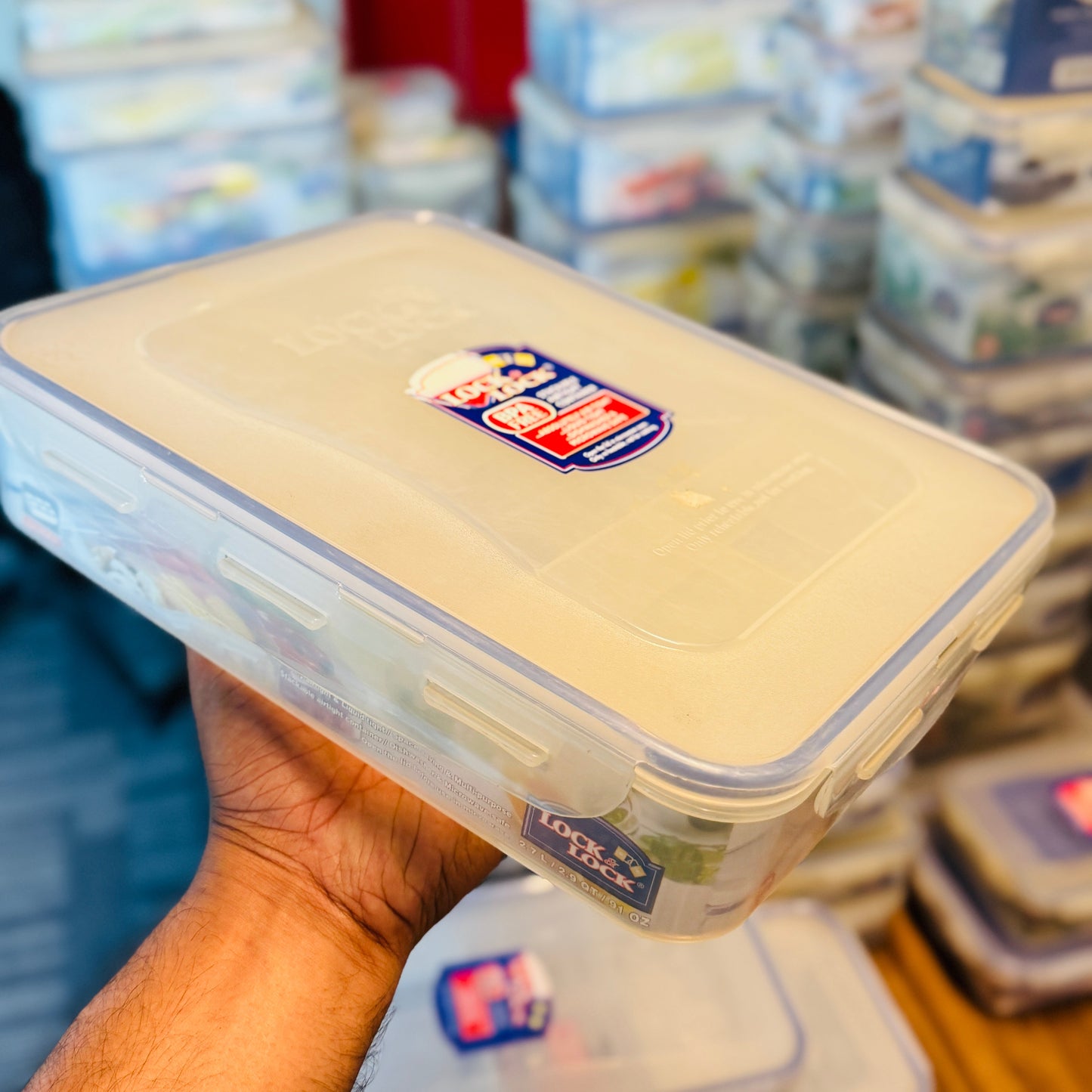 Food Rect. Container / Divider