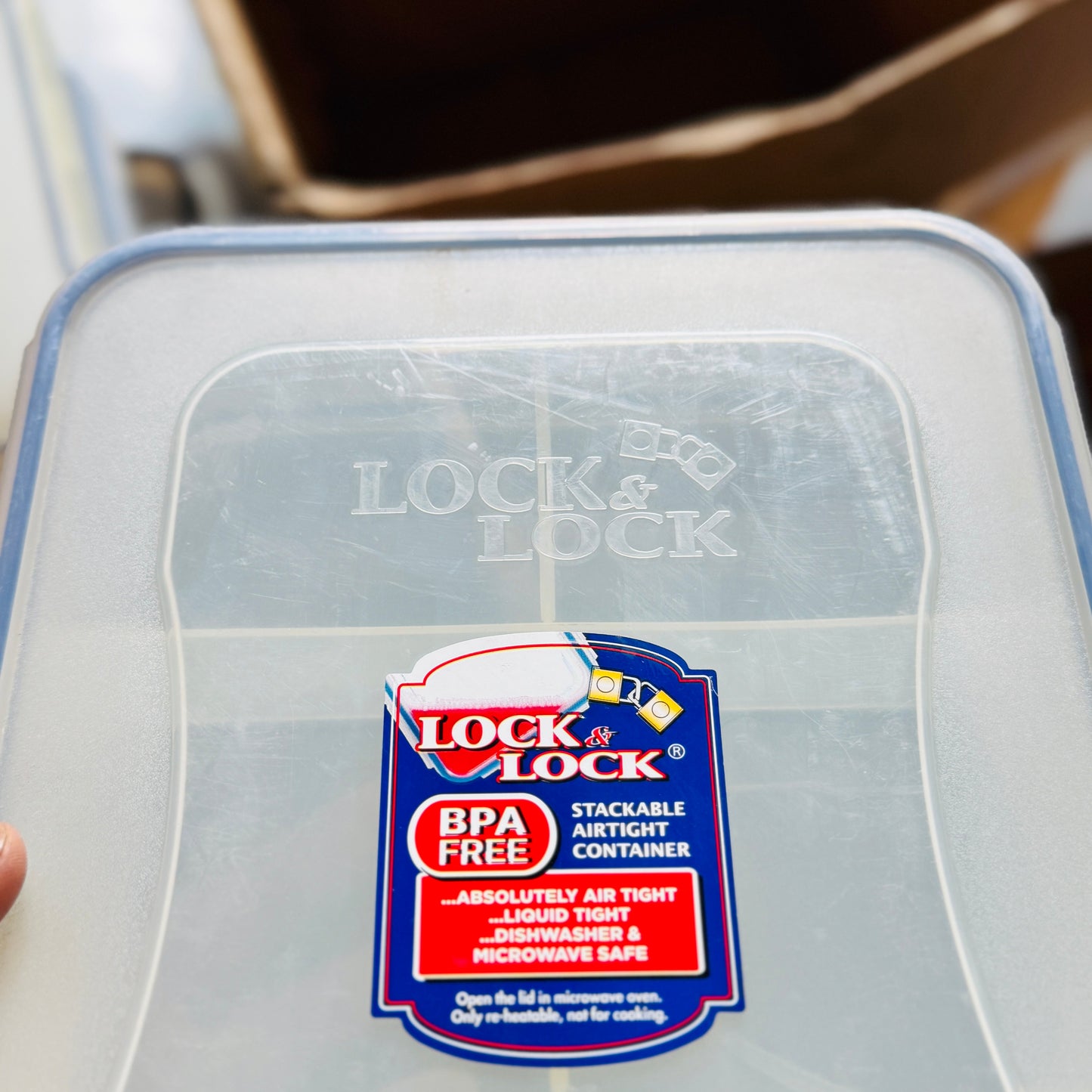 Food Rect. Container / Divider