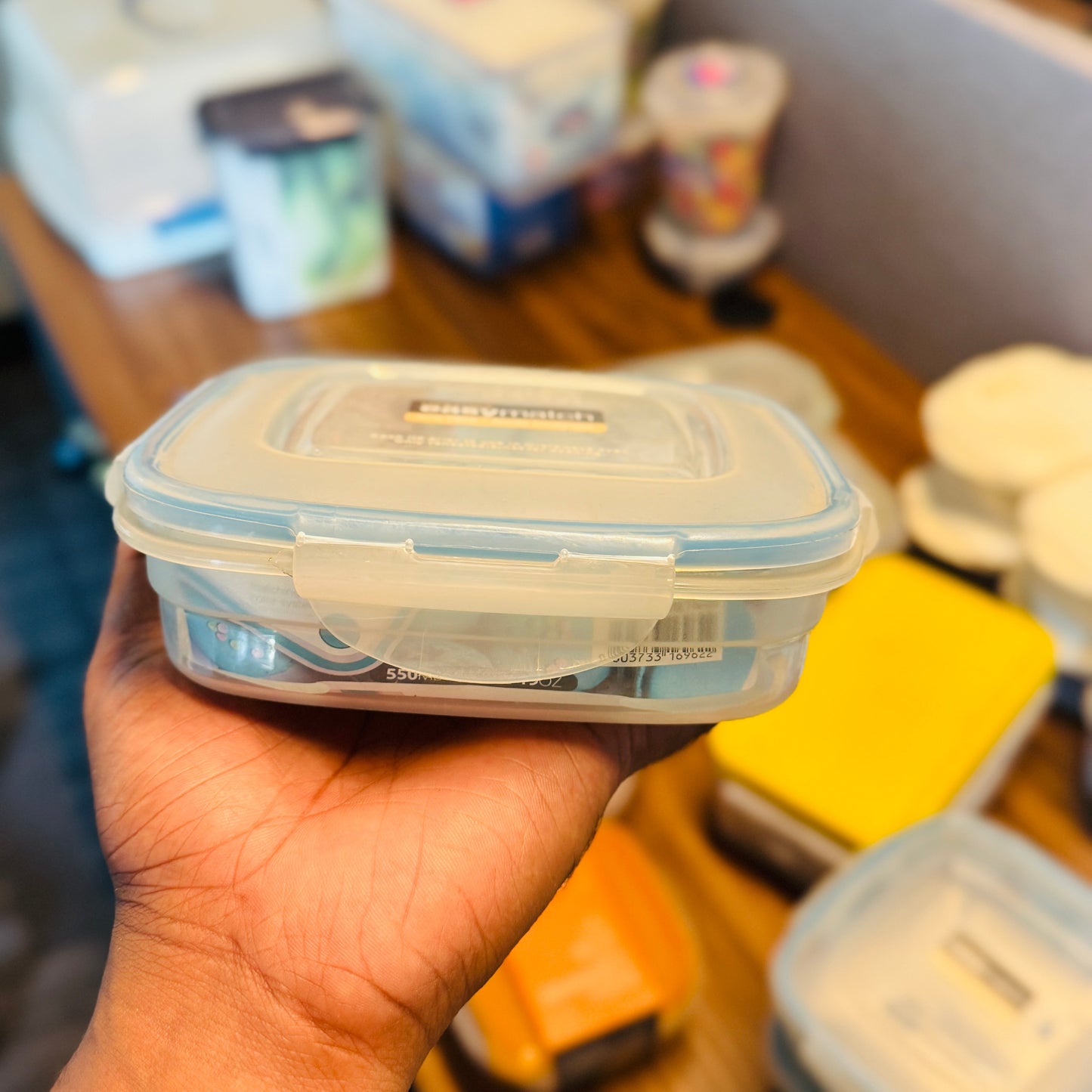 EASY MATCH SQUARE BOWL FOOD CONTAINER 950ML