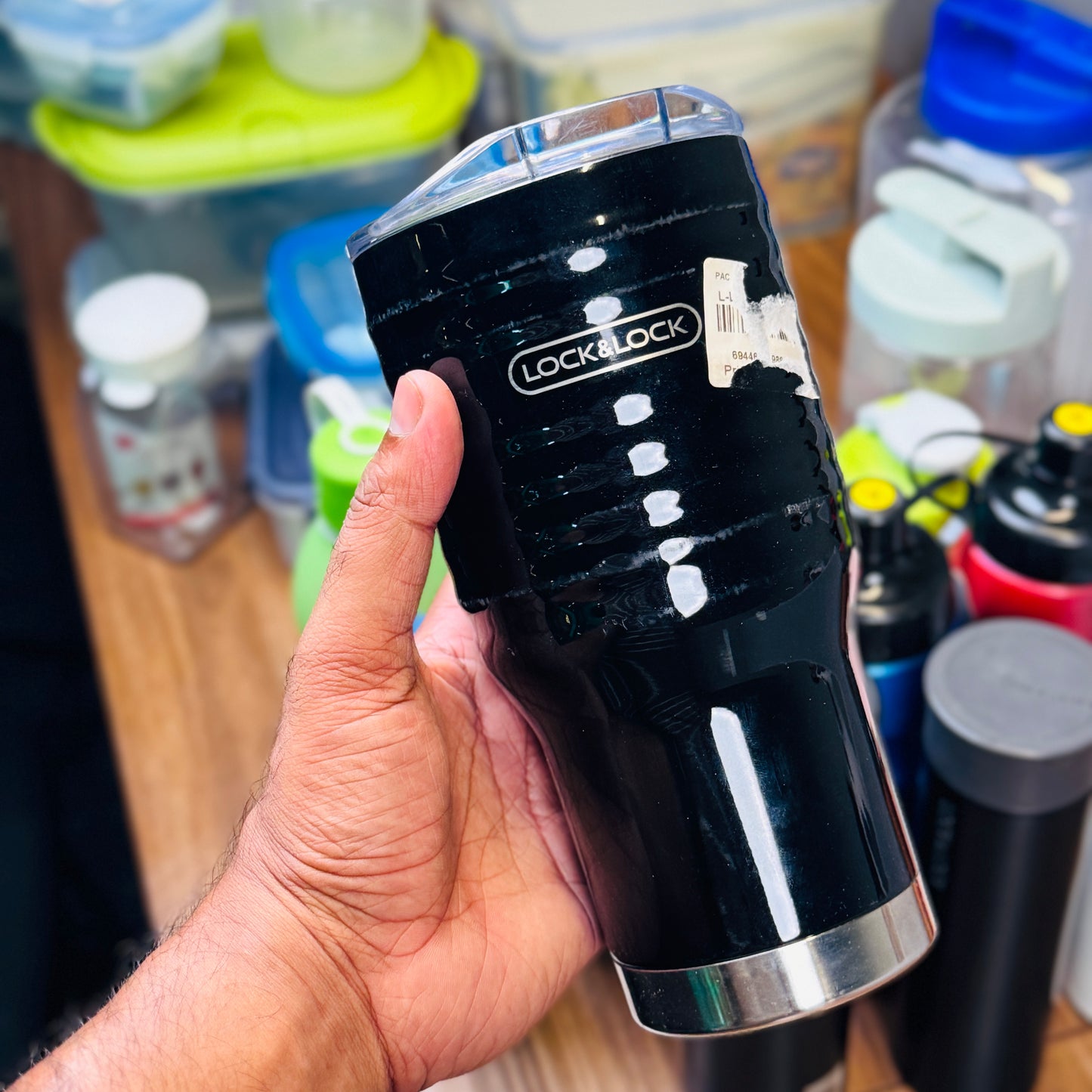 WAVE TUMBLER 750ML BLACK