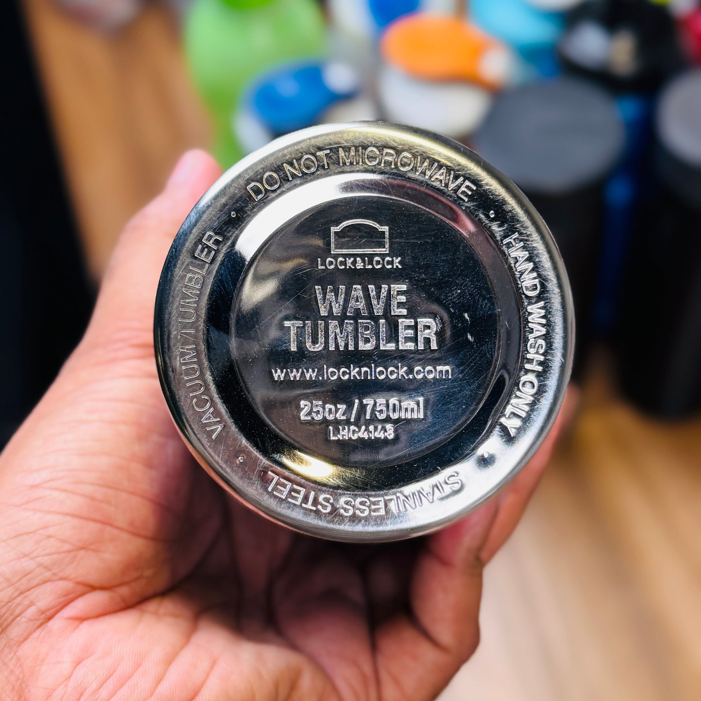 WAVE TUMBLER 750ML BLACK
