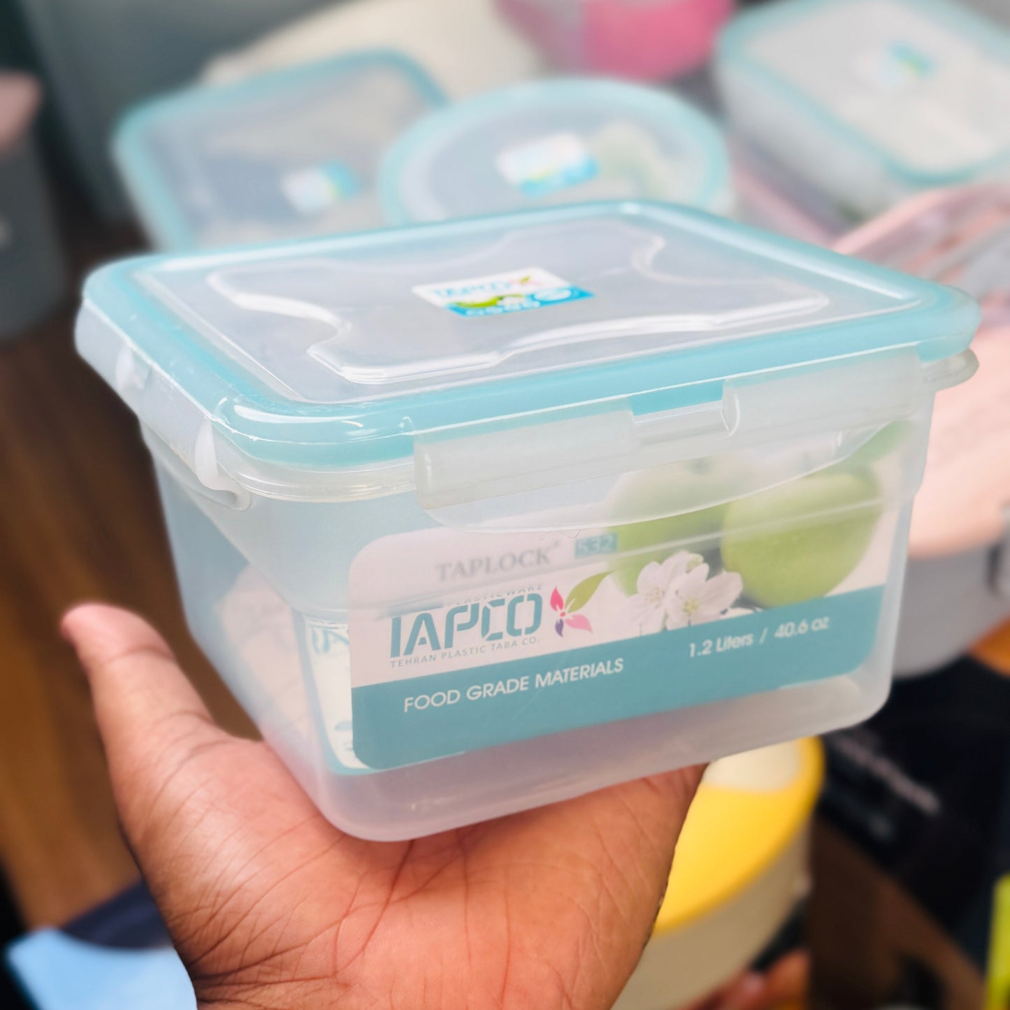 Taplock Container 420ml/1.2L