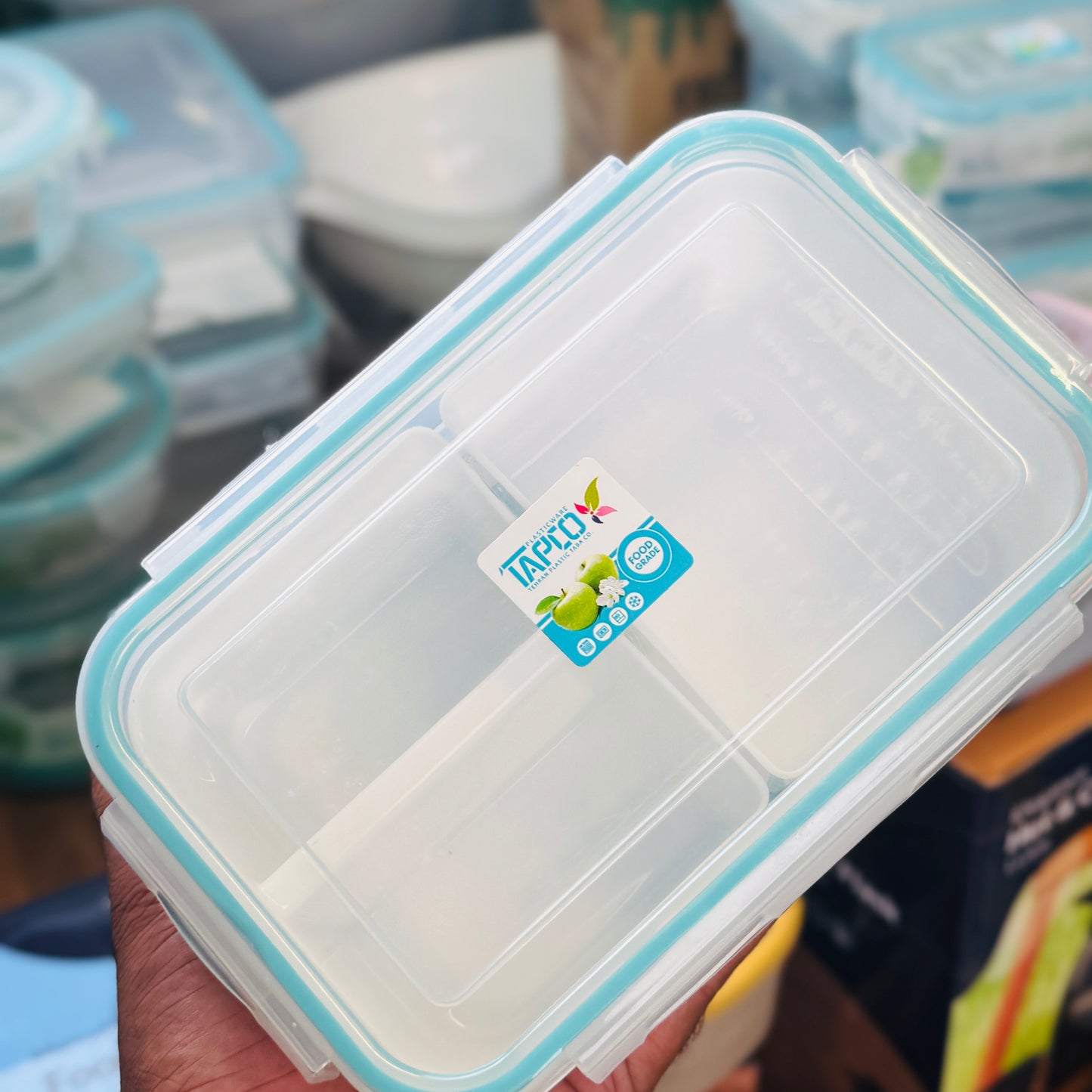 Gimbap Ingredients Container 950ml With Tray