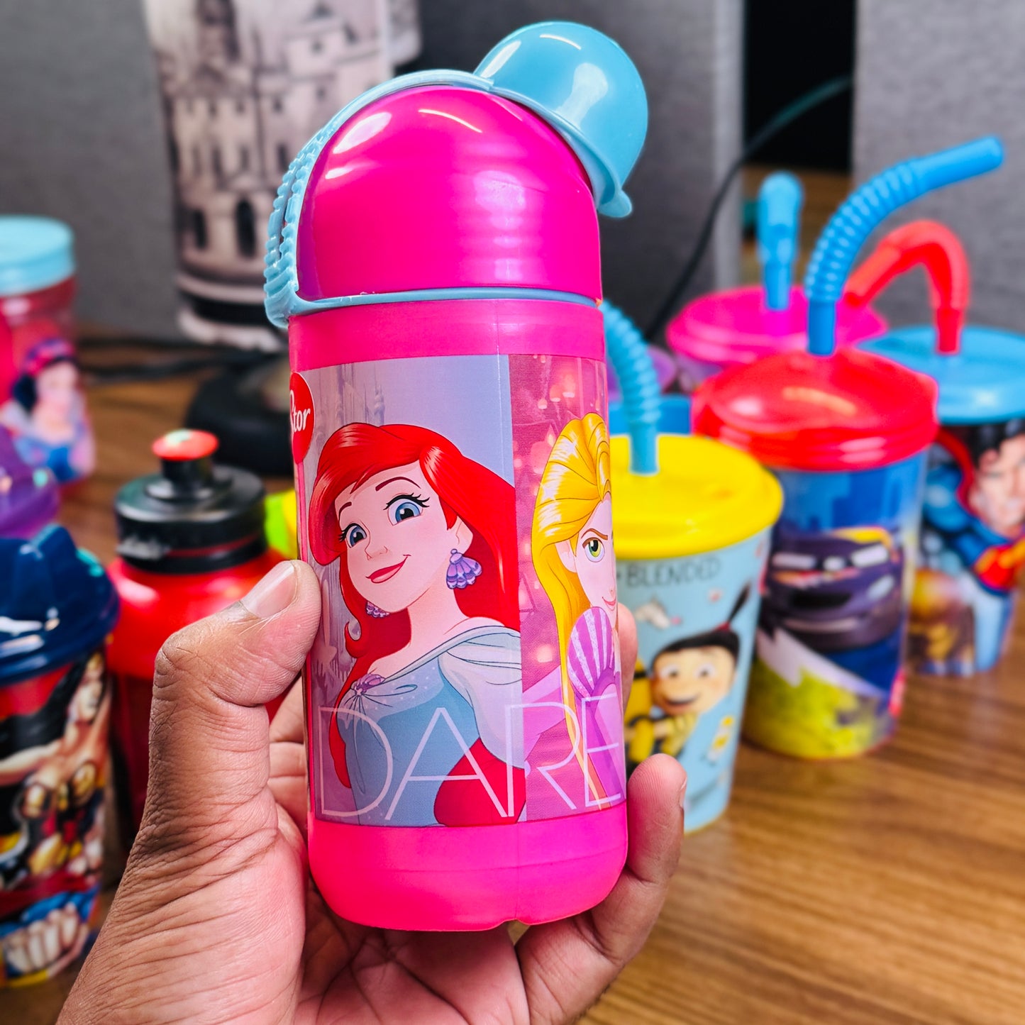 Ergonomic Capsule Bottle Princess Frienship Adventures