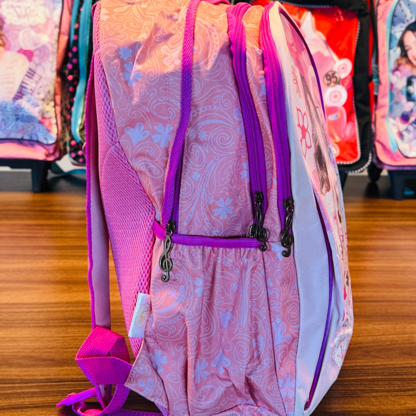 Large Backpack 3Compartments & 2Side Pockets