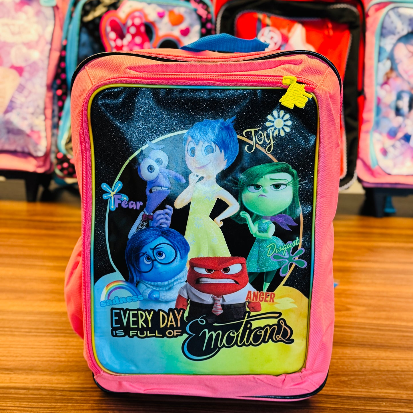 16" Medium Backpack 1Compartment, 1Front & 2Sides Pockets (ISO)