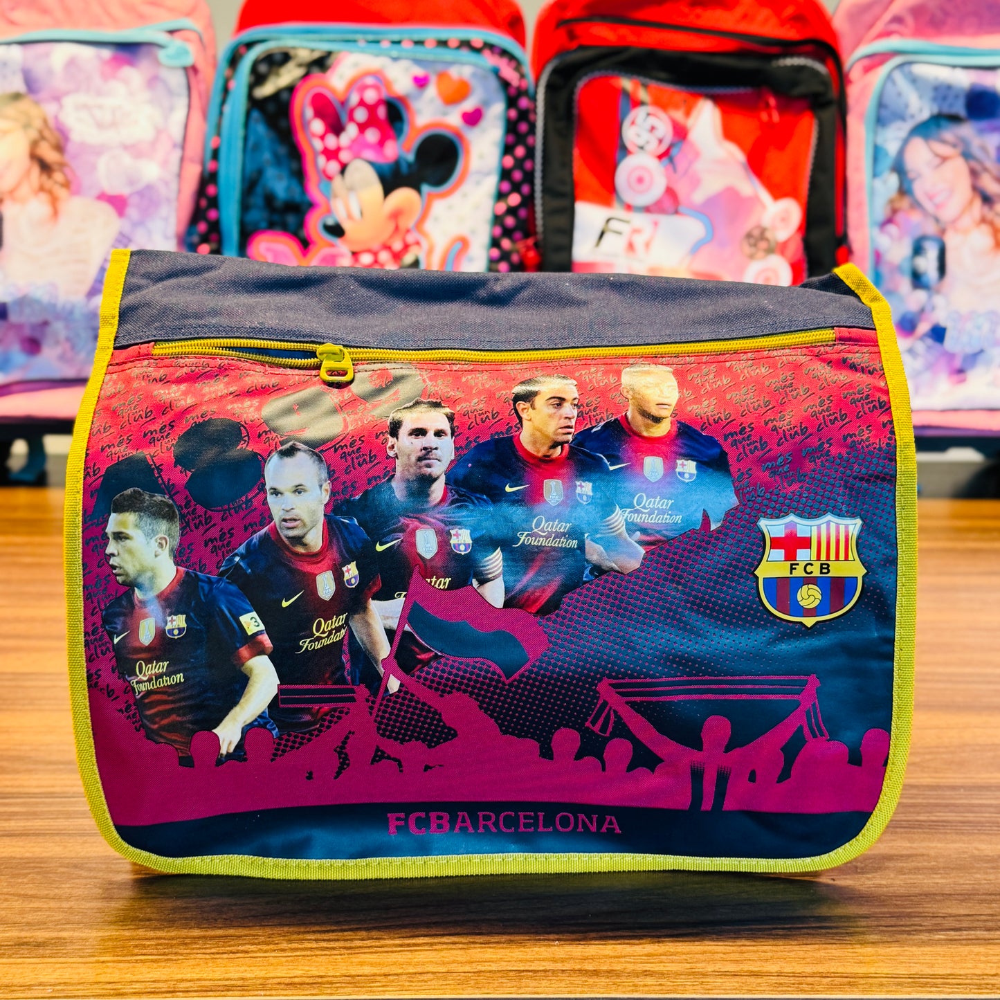 Shoulder Bag W/ Laptop Compartment & 2 Other Compartments & Mobile Phone Pocket (FCM)
