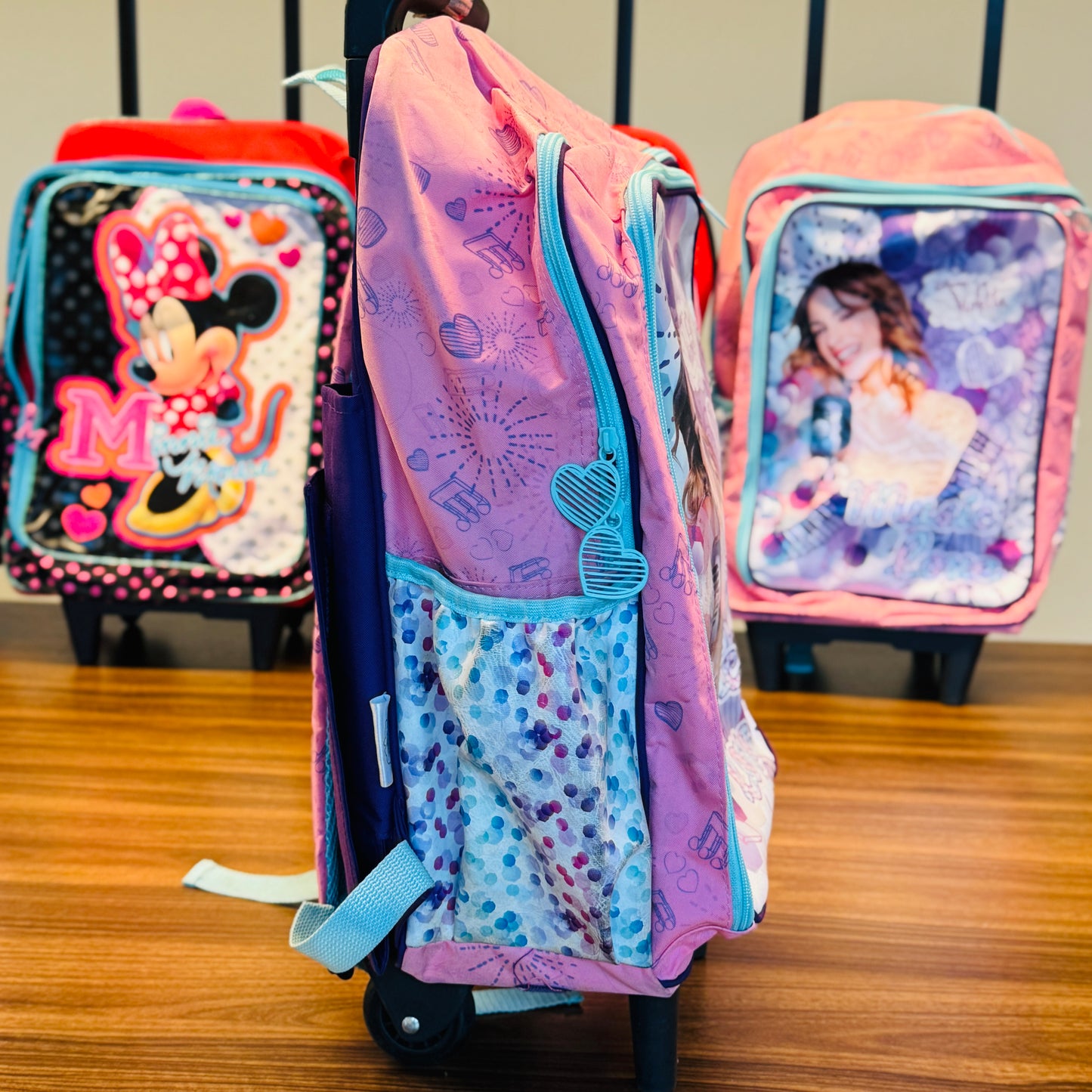 18" Trolley Backpack W 1 Compartment, Large Front Pocket And 2 Side Pockets (VML)