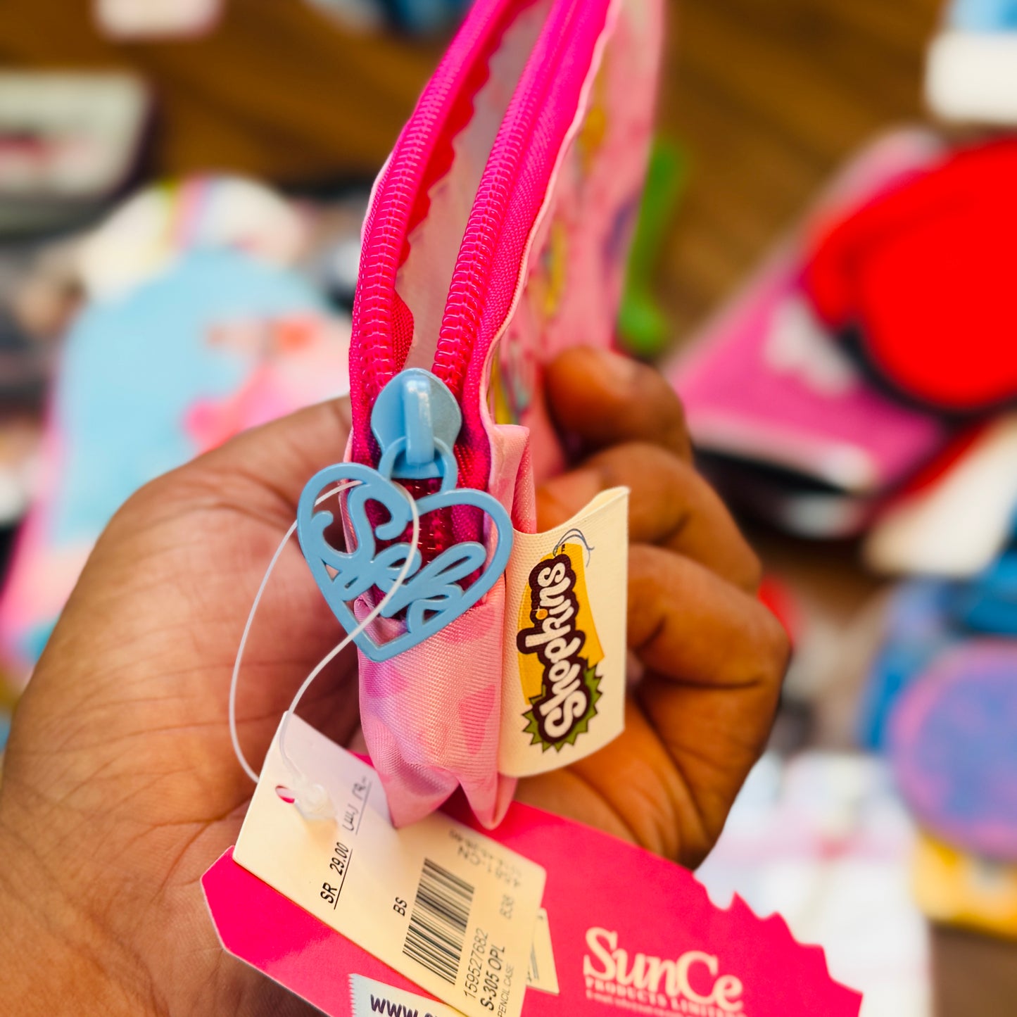 Rectangular Pencil Case W/ Strap