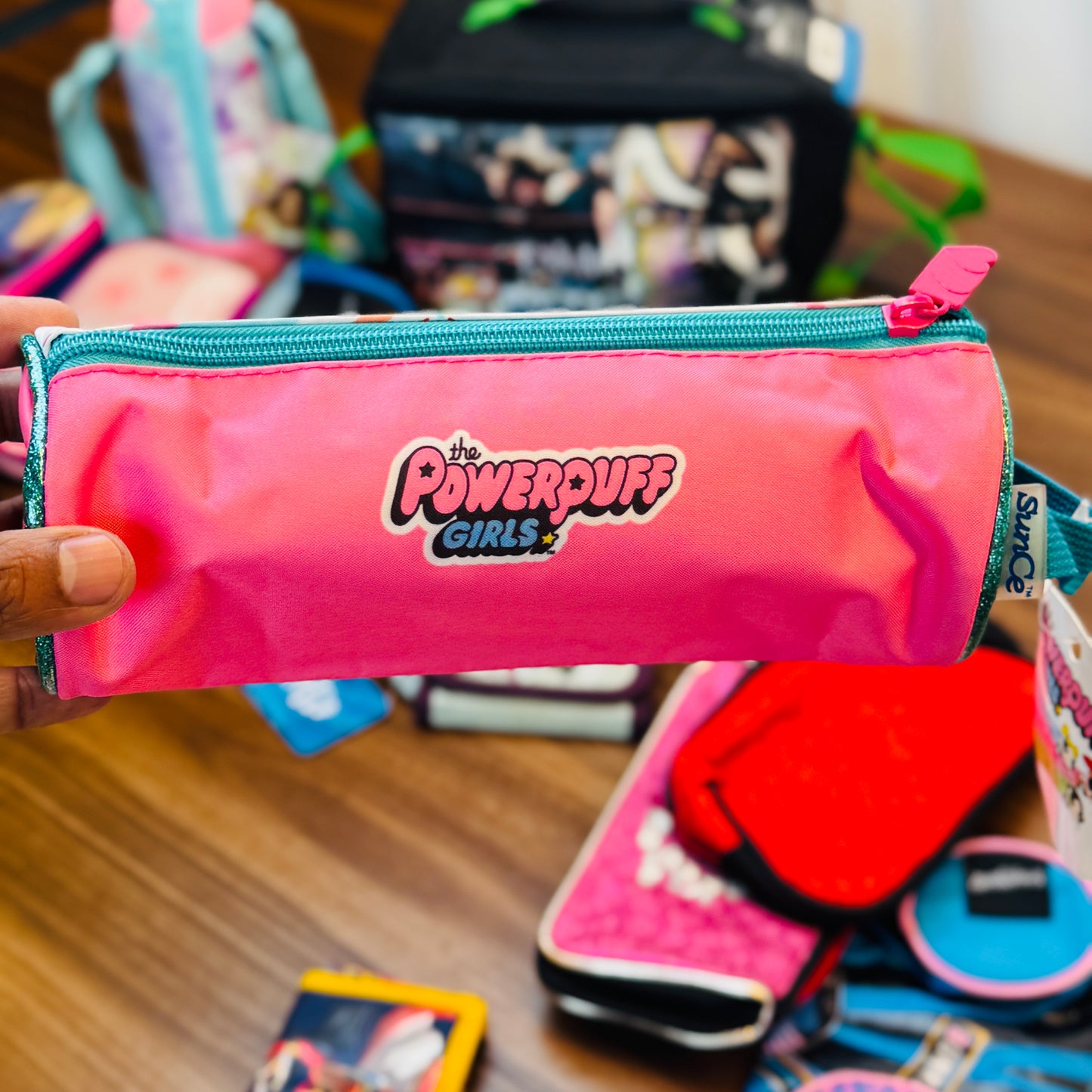 Round Pencil Case W/ Strap