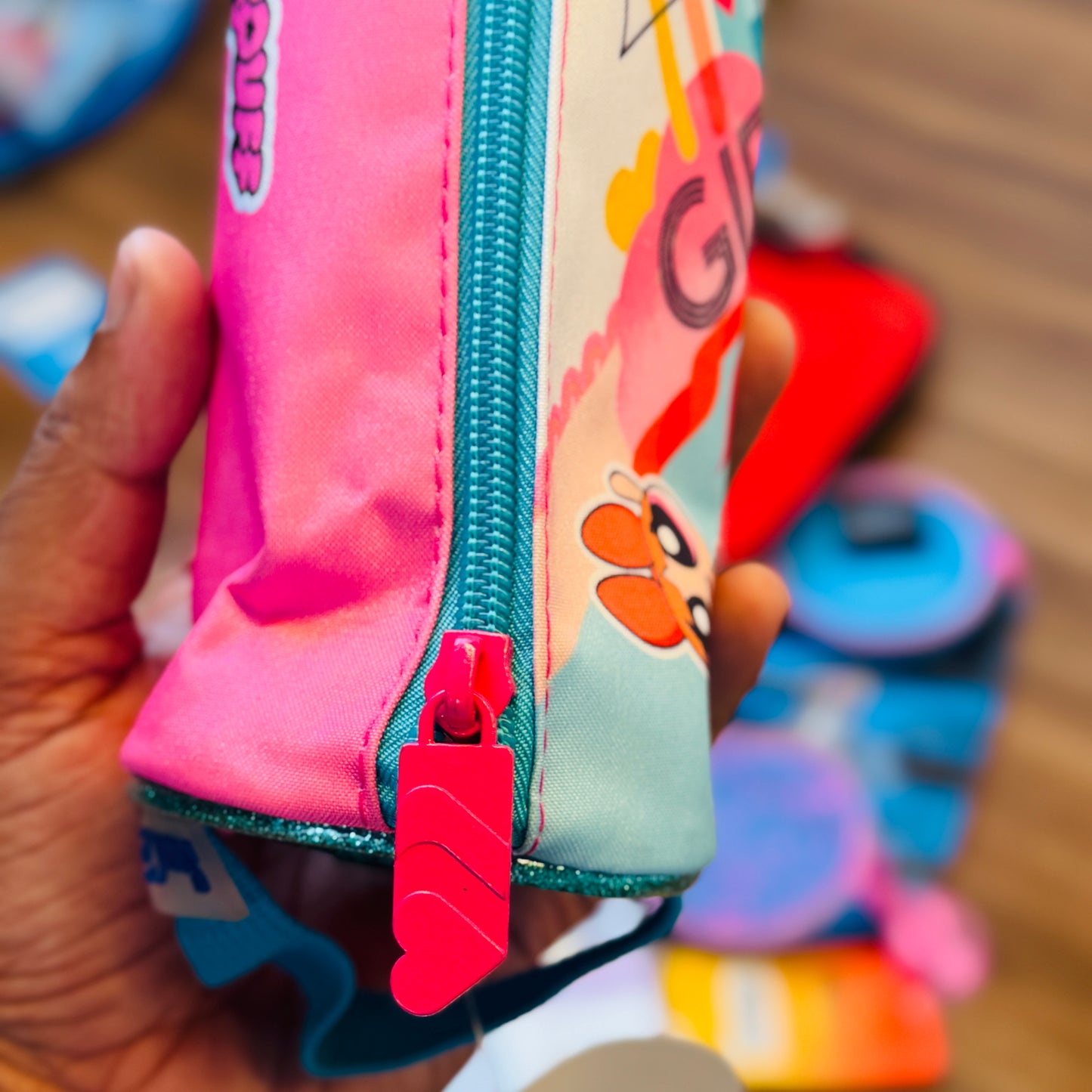 Round Pencil Case W/ Strap