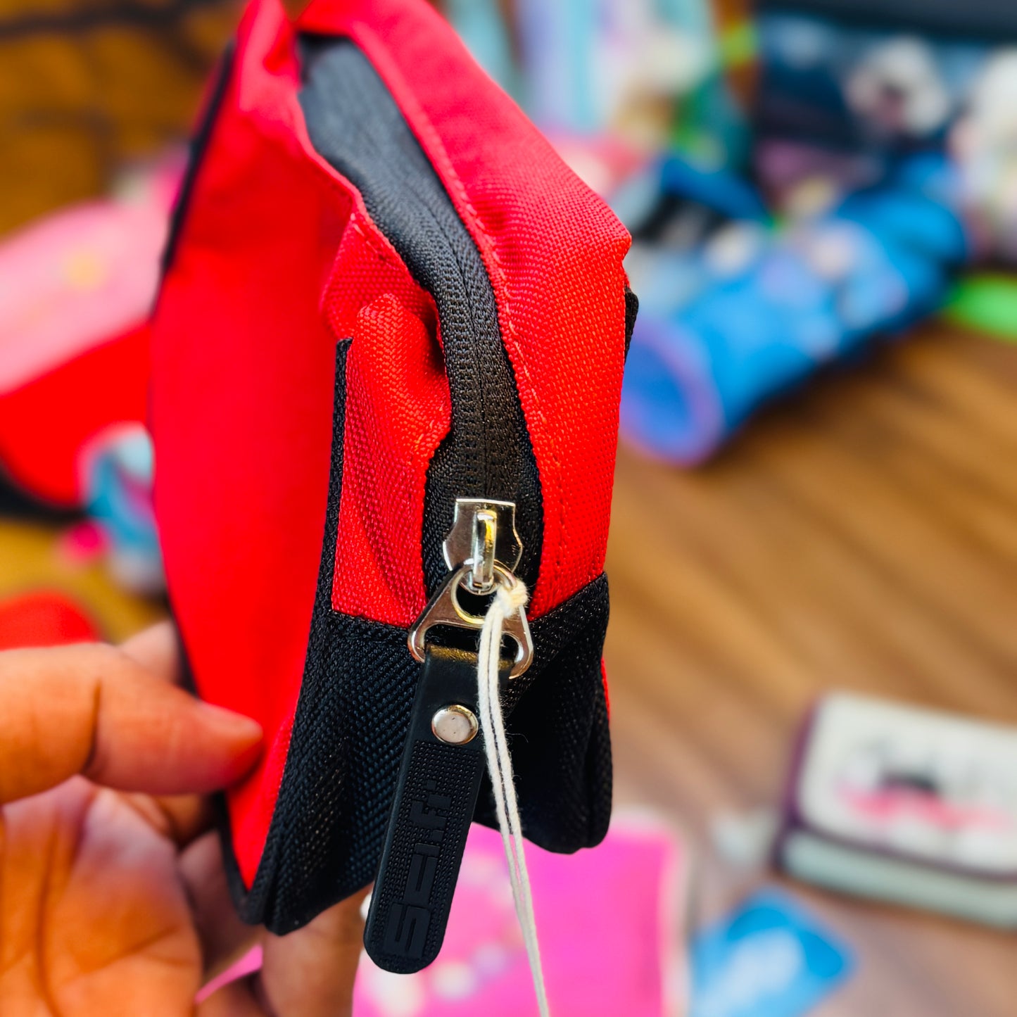 Pencil Case - Red & Black