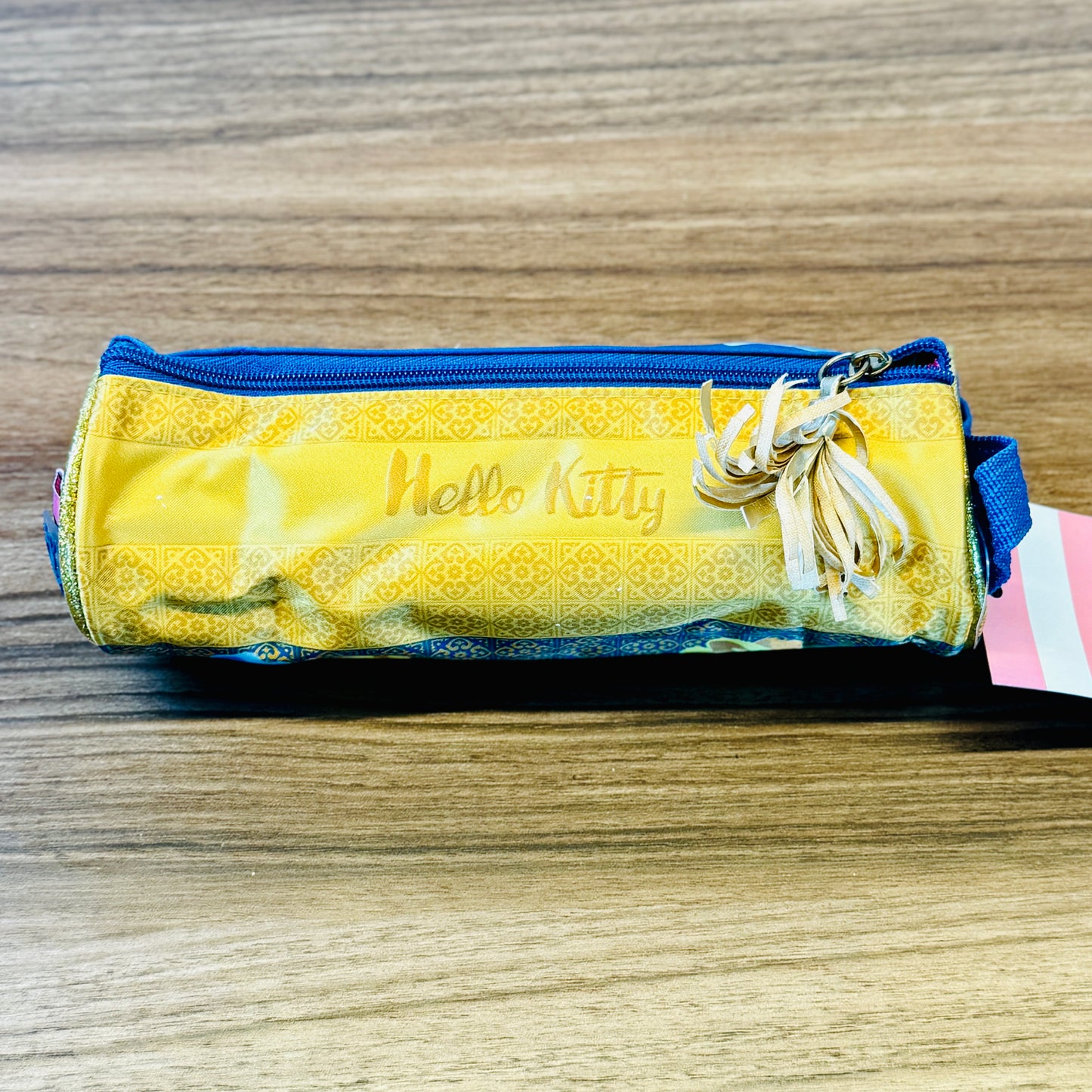 Round Pencil Case W/ Strap (HKH)