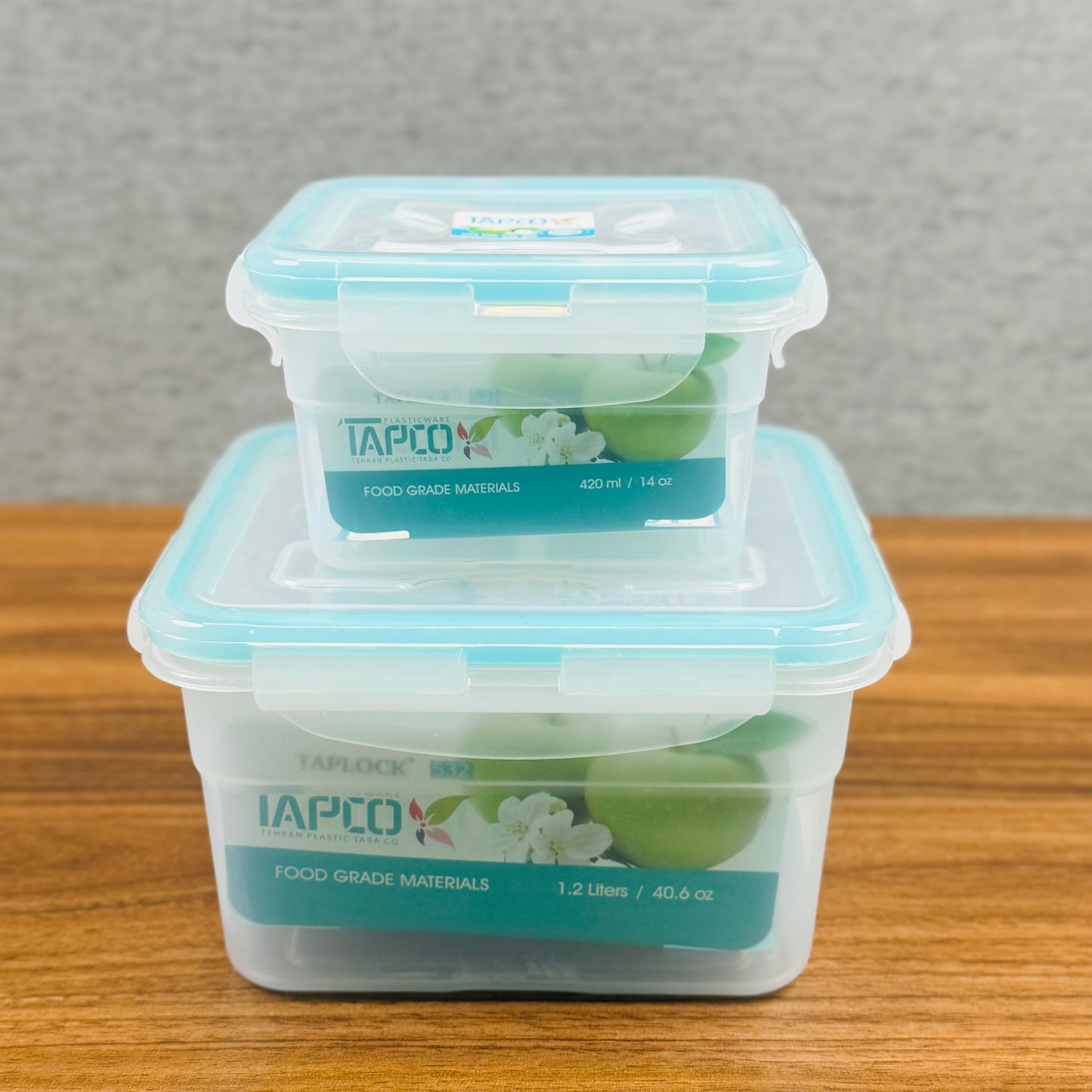 Taplock Container 420ml/1.2L