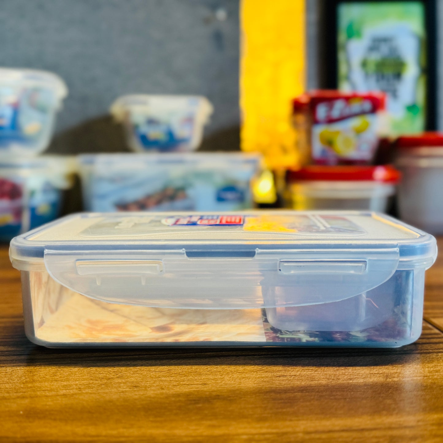 Rectangular Short Food Container 800Ml (Lunch Box)