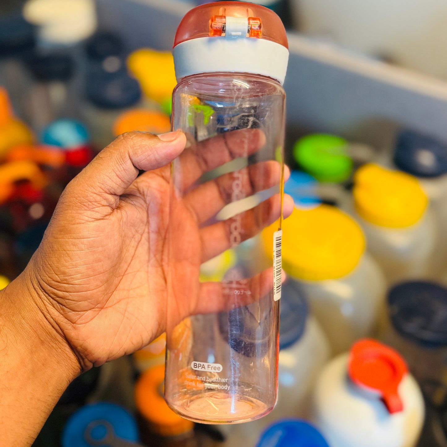 One Touch Bottle 550Ml Pink