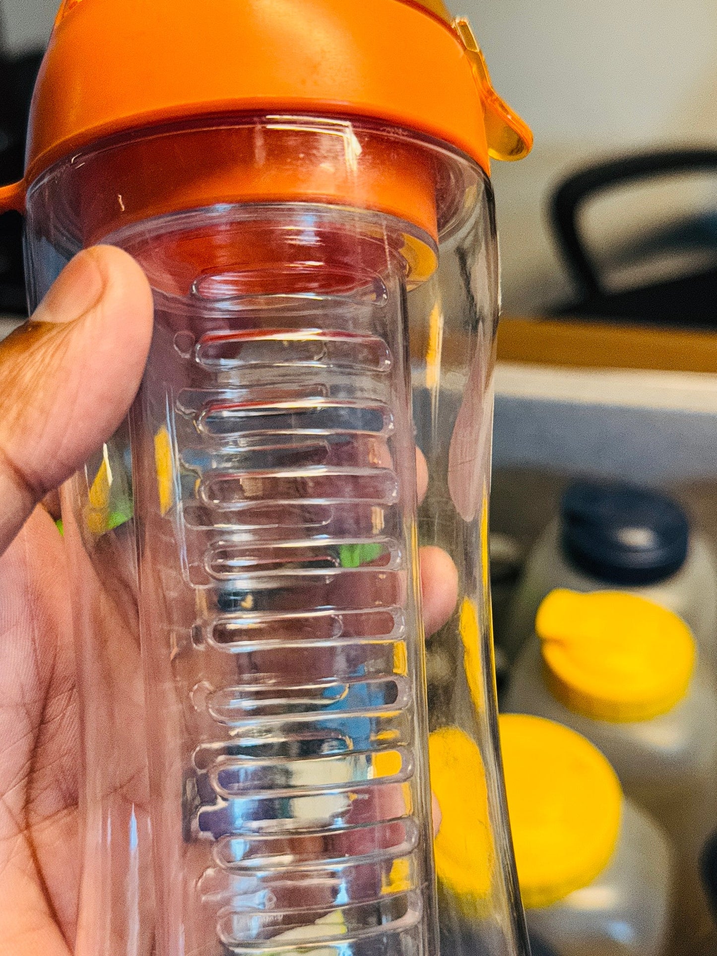 Bisfree Sports Infuser Bottle 650Ml (Orange)