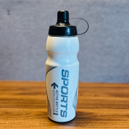 Active Sports Water Bottle 600Ml White