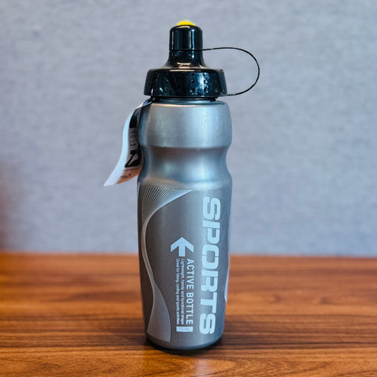 Active Sport Water Bottle 600Ml Gray