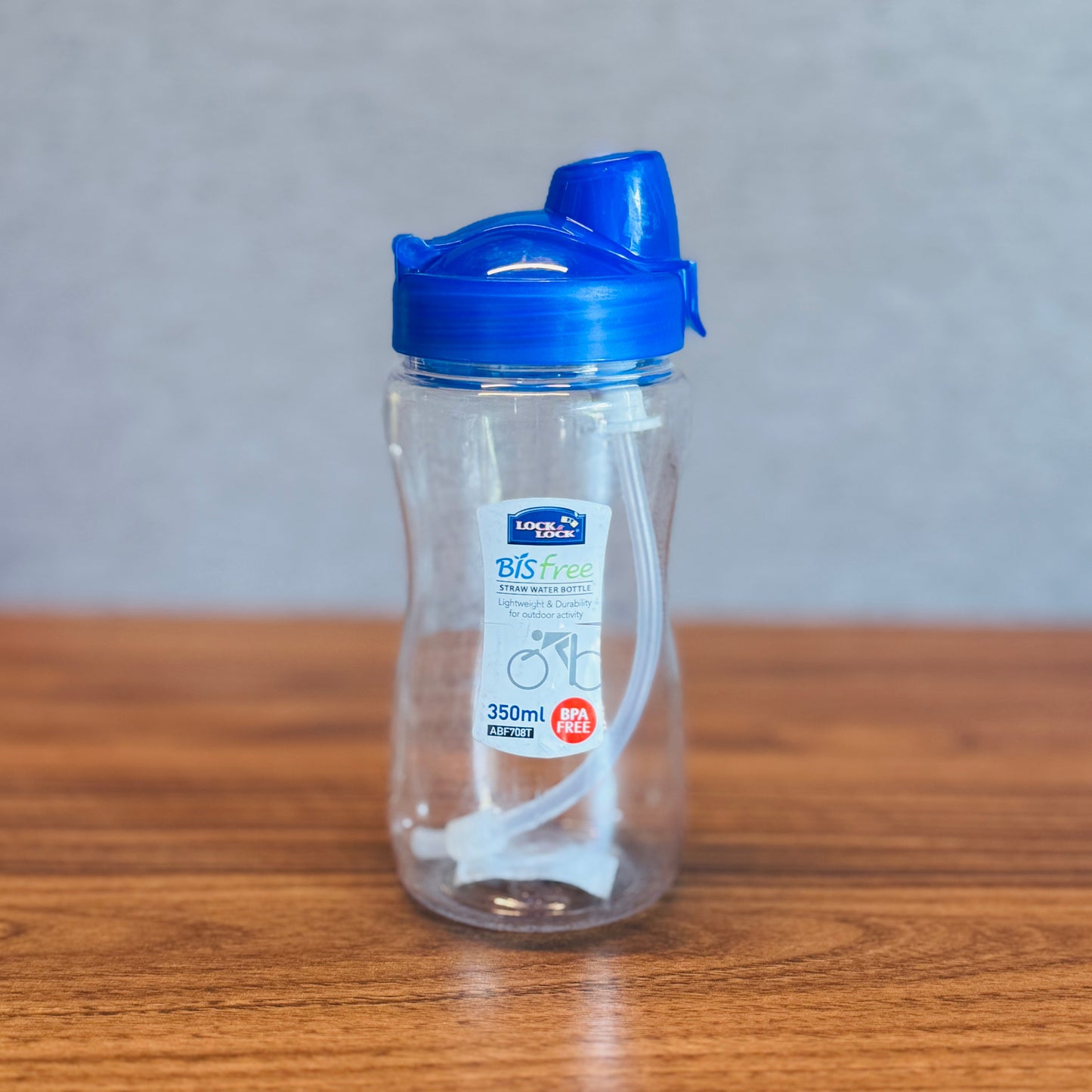 Bisfree Sports Water Bottle Tritan 350Ml W/Straw