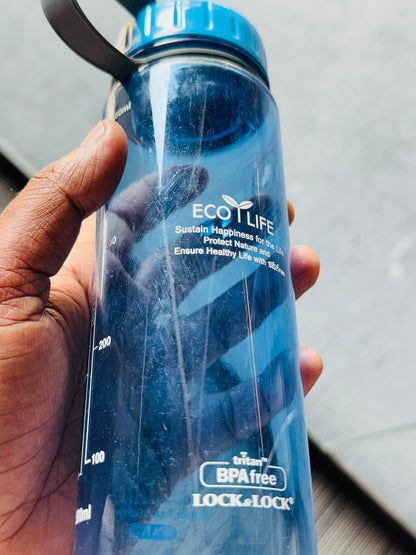 Bisfree Eco Slim Water Bottle Tritan 500Ml Blue