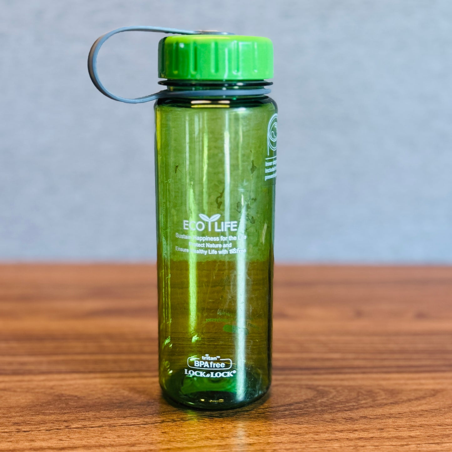 Bisfree Eco Slim Water Bottle Tritan 500Ml Green