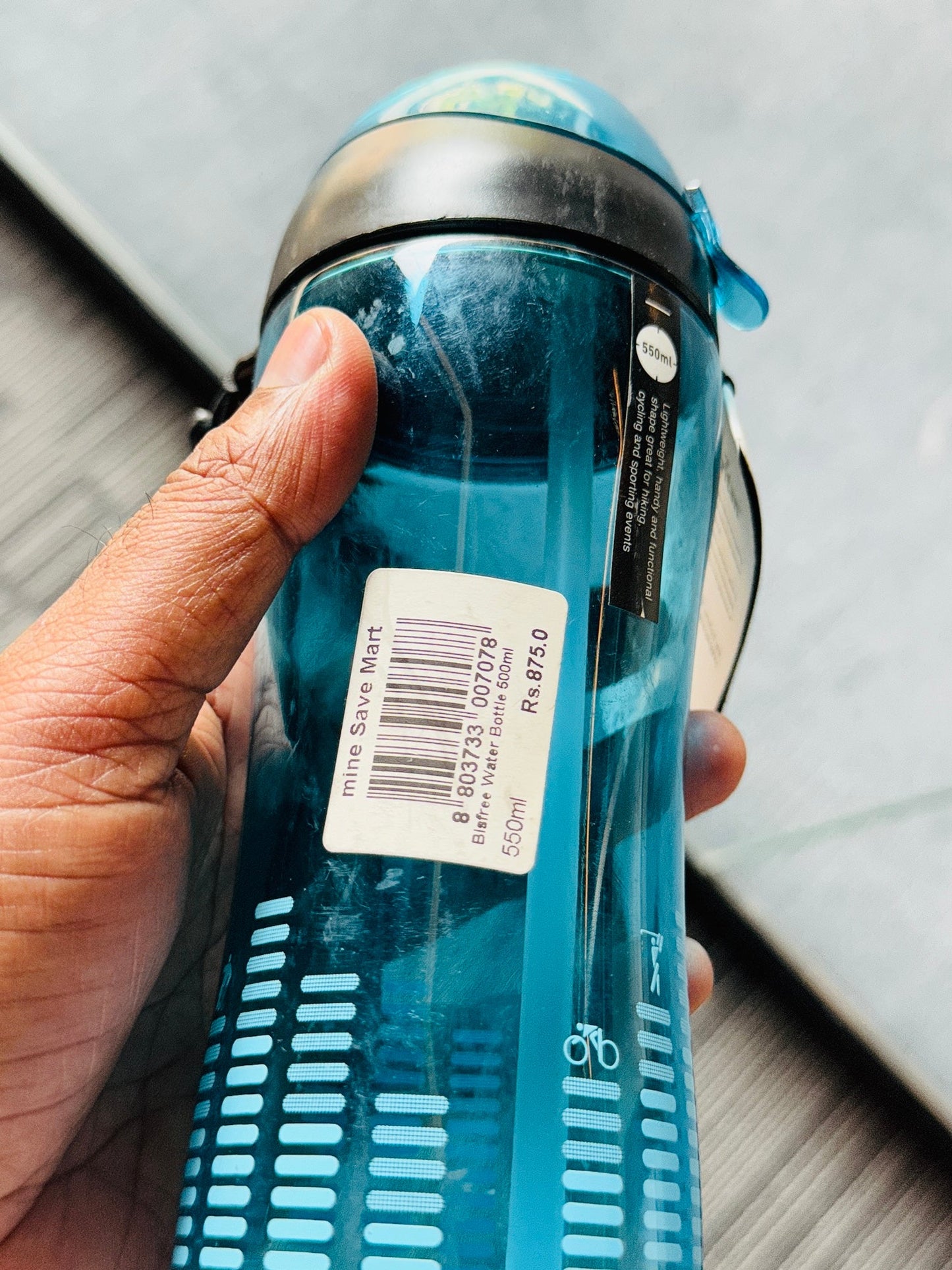 Bisfree Sports Bottle 550Ml Blue/Green/Pink
