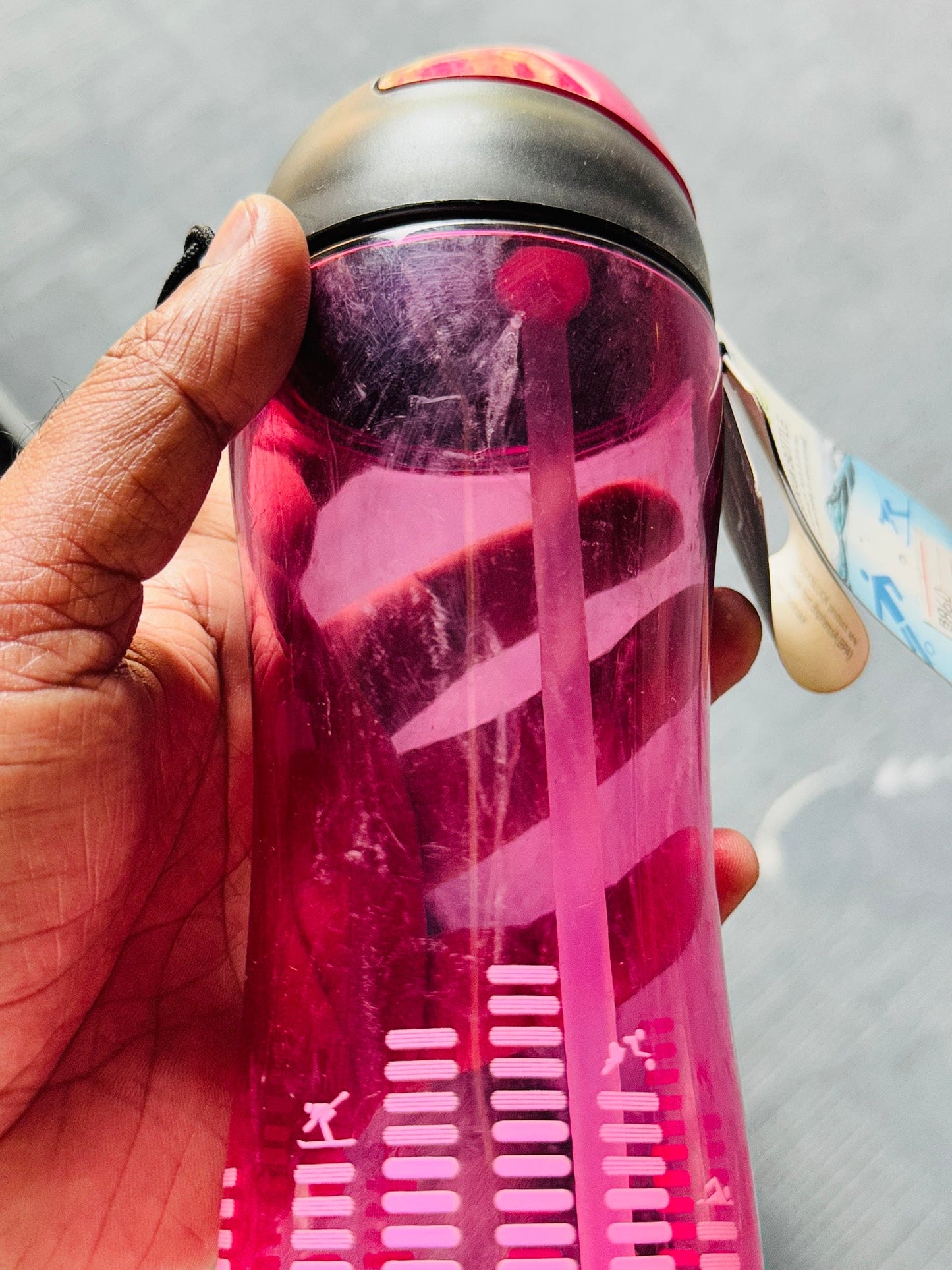 Bisfree Sports Bottle 550Ml Blue/Green/Pink