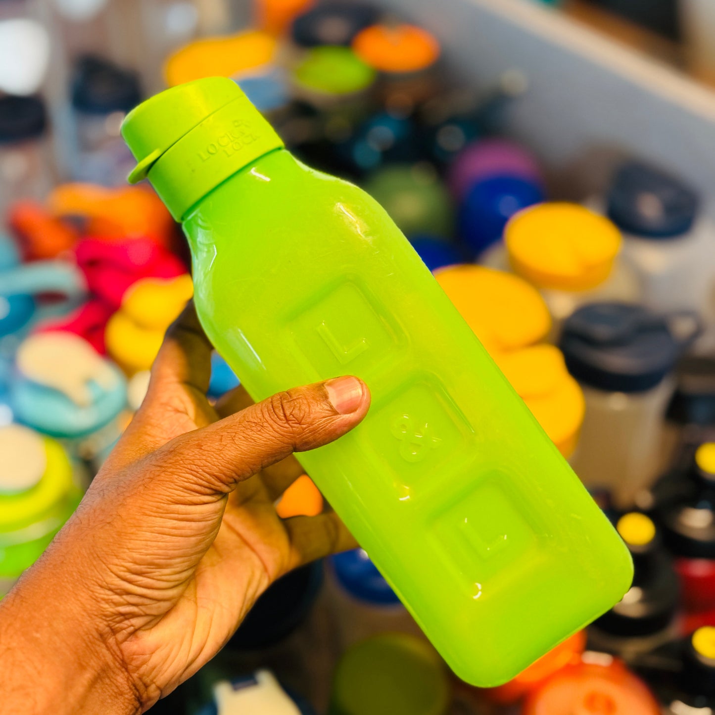 Ice Fun & Fun Water Bottle - Green