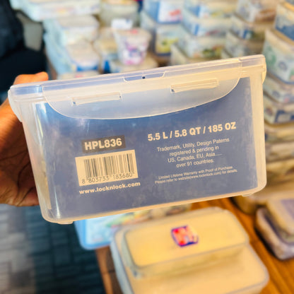 Rect Tall Food Container