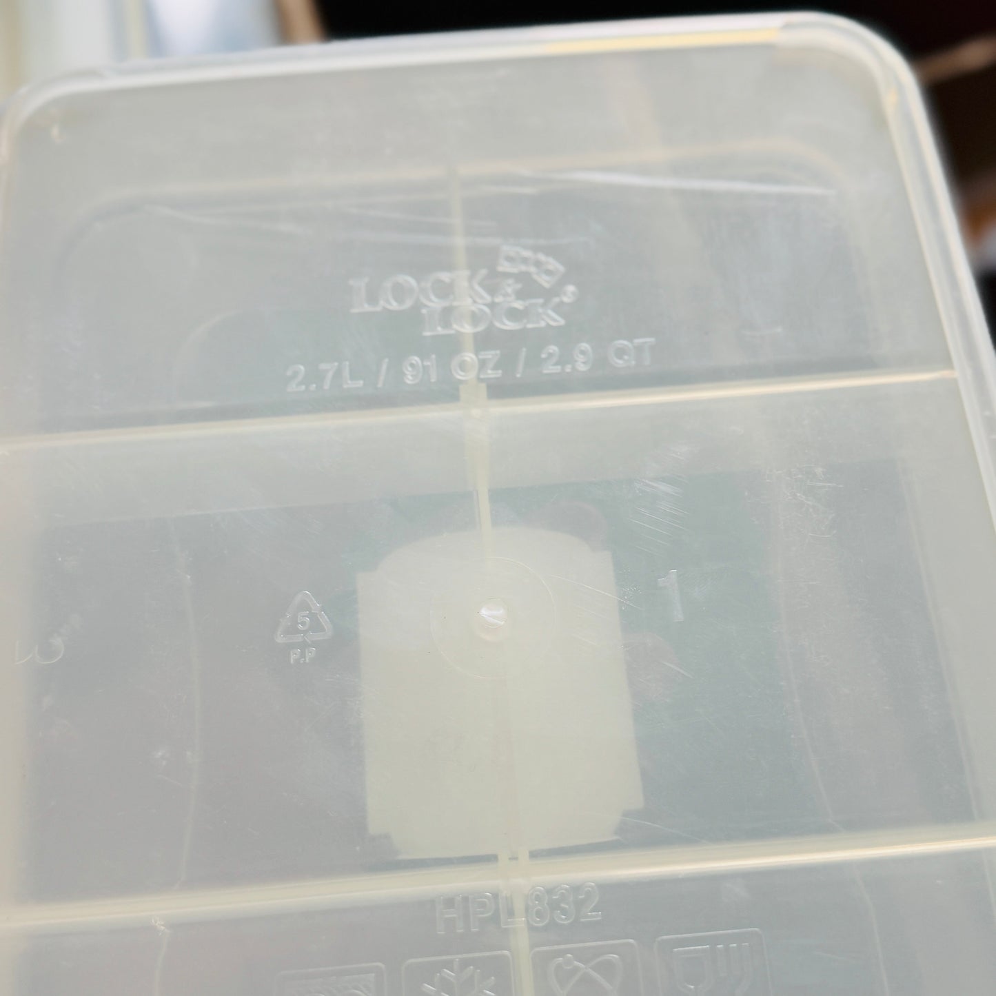Food Rect. Container / Divider