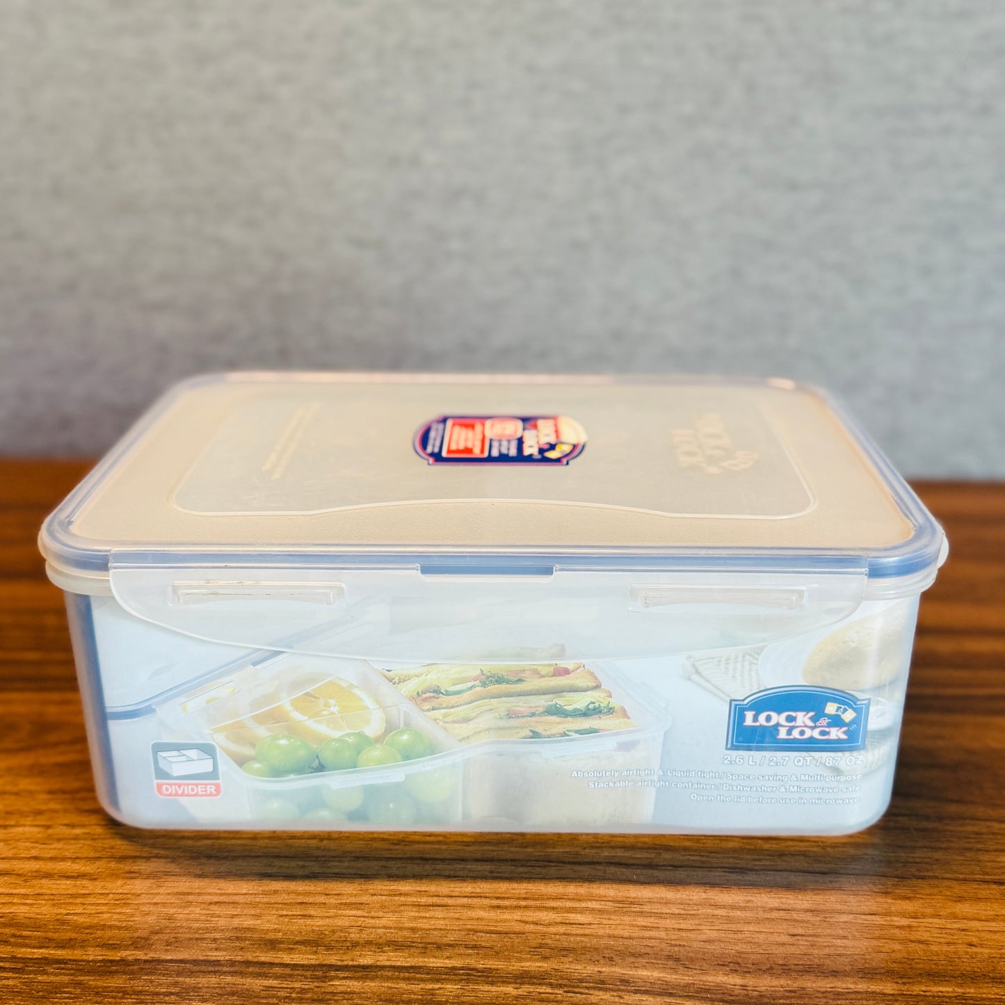 Food Rect. Container / Divider