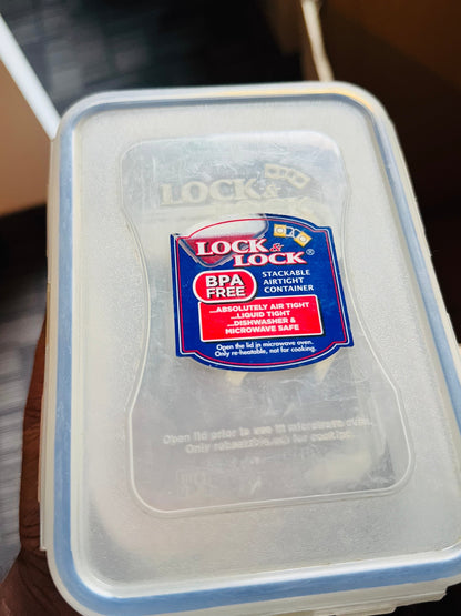 Square Food Container (11 Sizes)