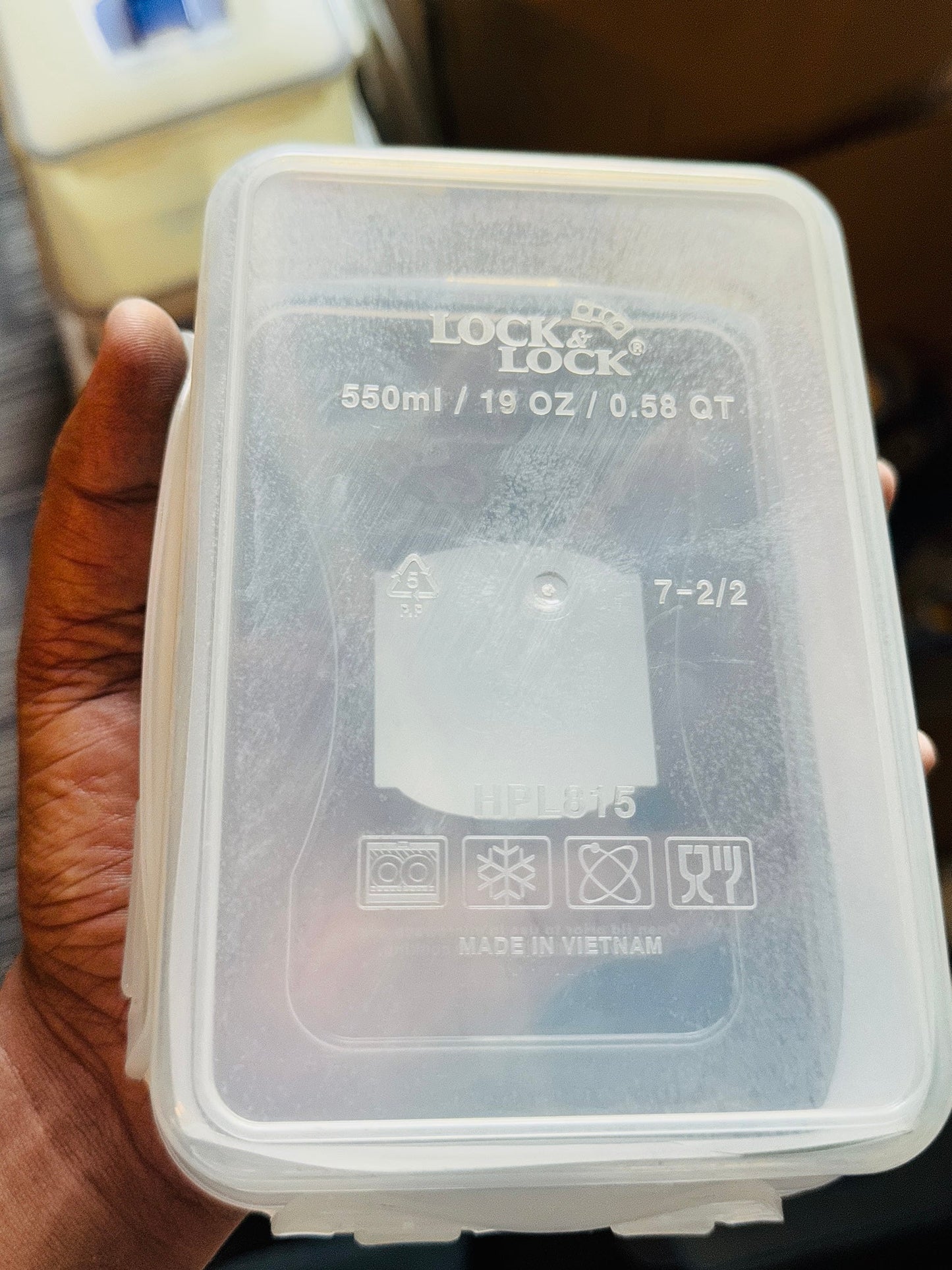 Square Food Container (11 Sizes)
