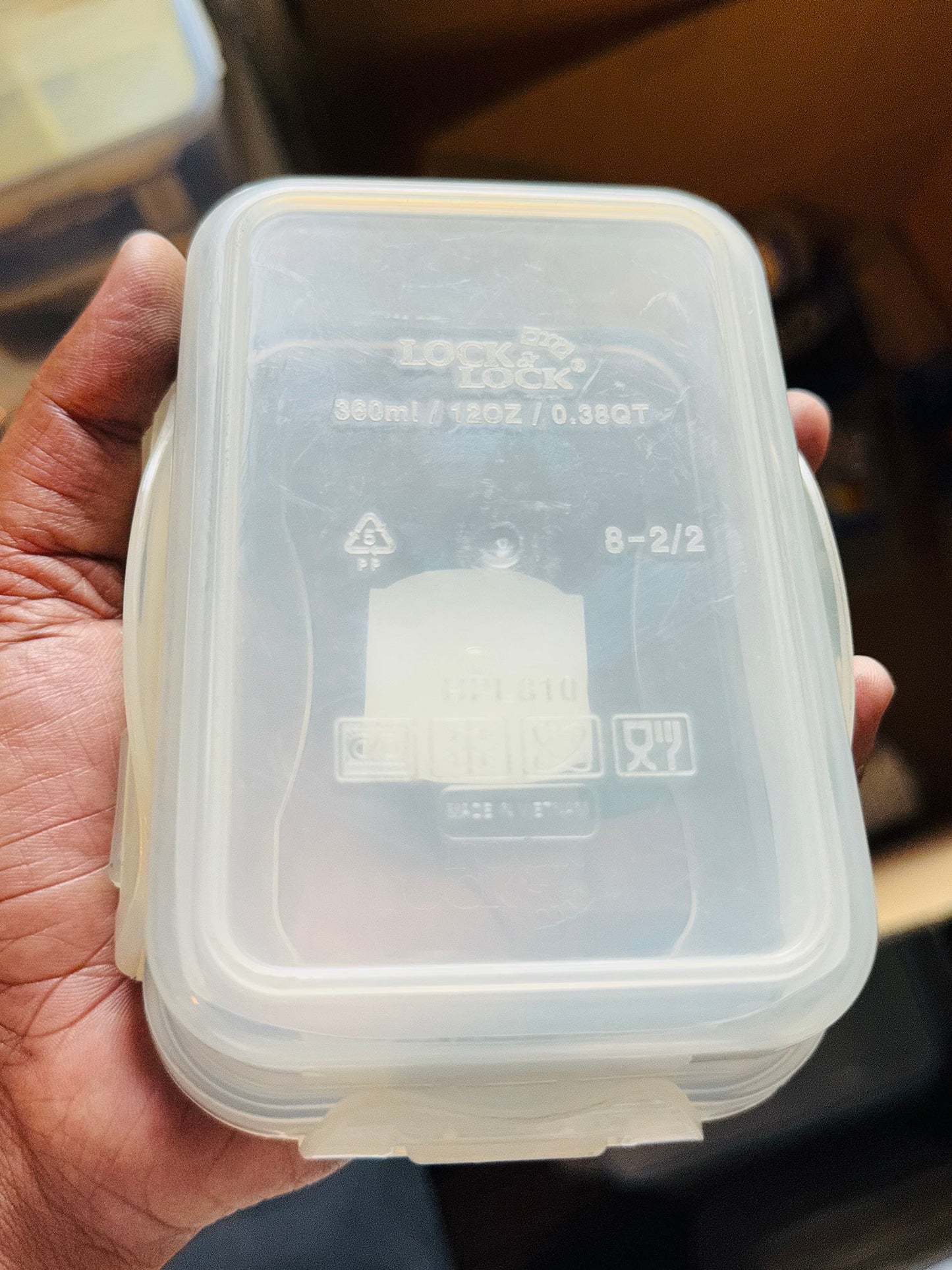Square Food Container (11 Sizes)