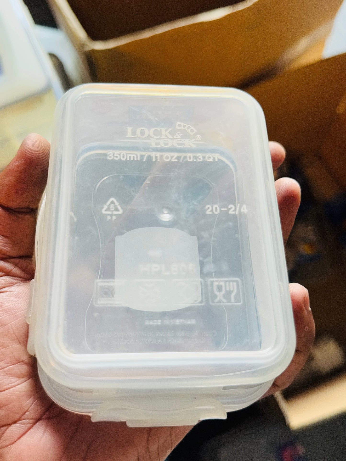 Square Food Container (11 Sizes)