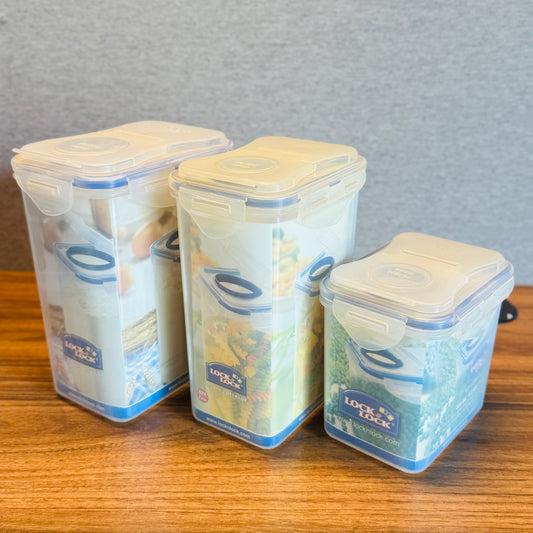 Rectanguler Food Container (3 Sizes)
