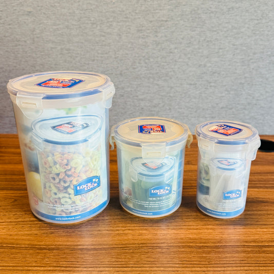 Round Tall Food Container (3 Sizes)