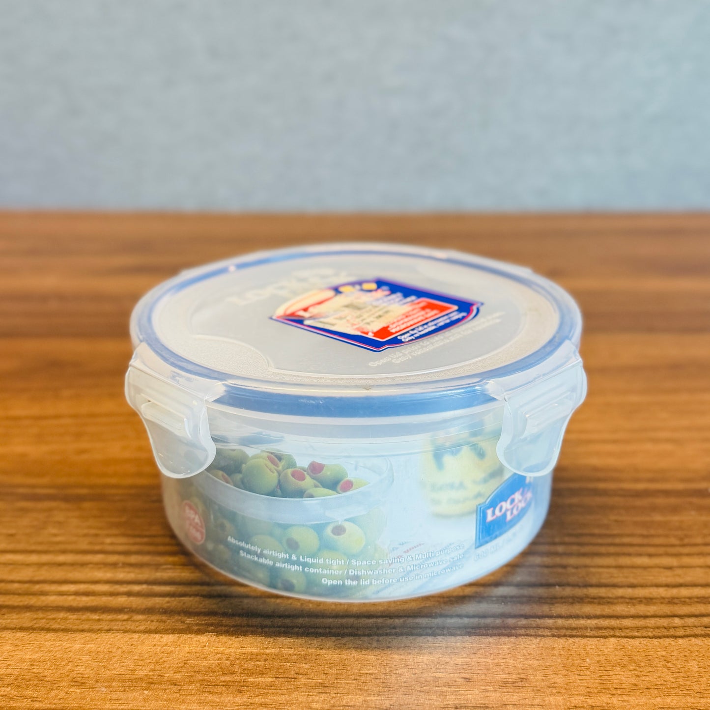 ROUND SHORT FOOD CONTAINER (3-Sizes)