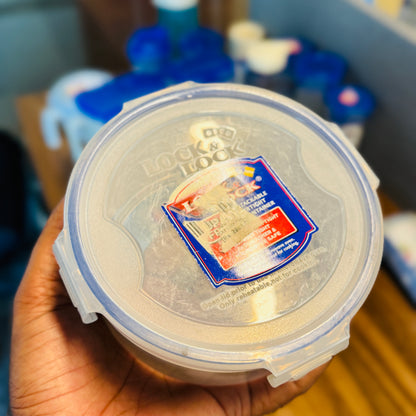 ROUND SHORT FOOD CONTAINER (3-Sizes)