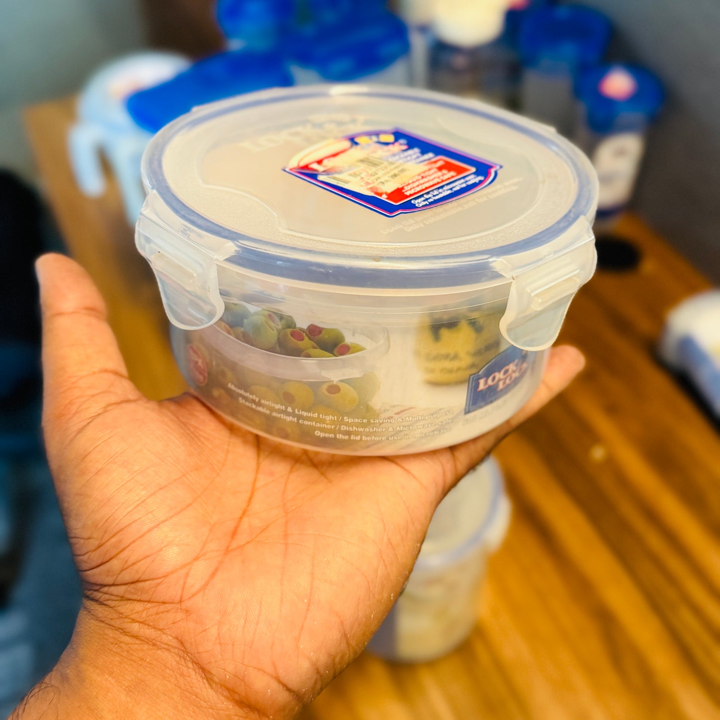 ROUND SHORT FOOD CONTAINER (3-Sizes)
